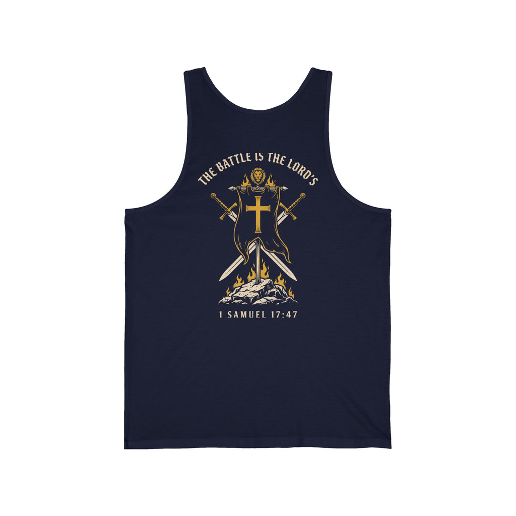 The Battle Belongs to the Lord Christian Tank | Reformed Warrior Faith