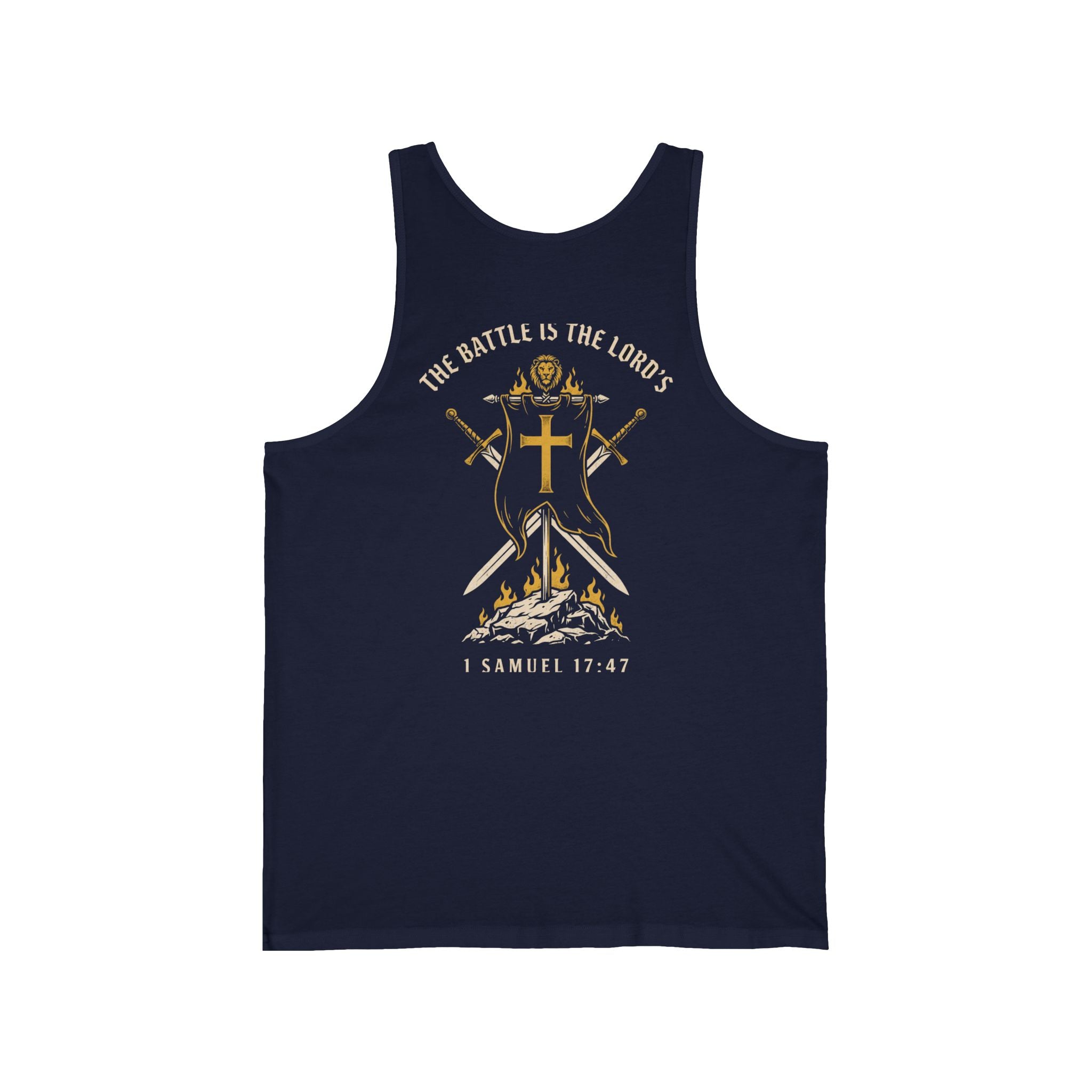 The Battle Belongs to the Lord Christian Tank | Reformed Warrior Faith