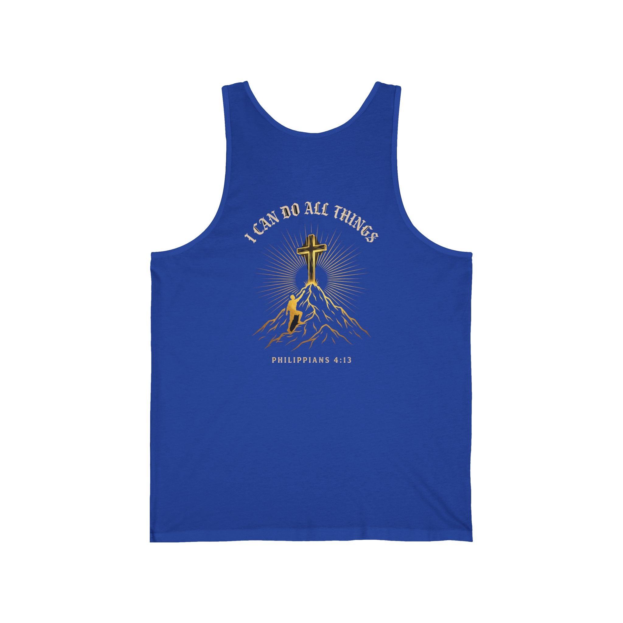 I Can Do All Things Through Christ Christian Tank Top | Faith Bible Verse