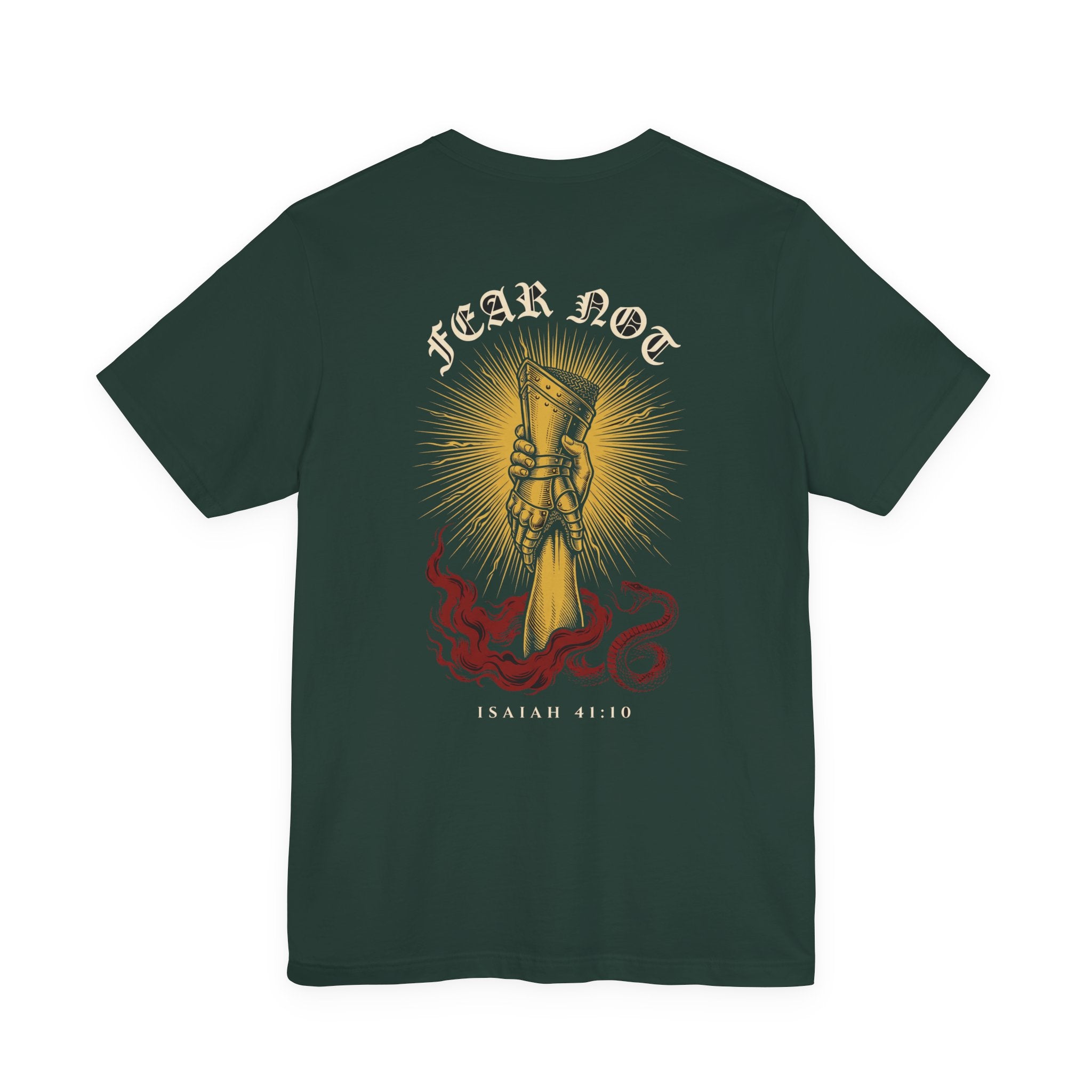 Fear Not Christian Tee | Reformed Warrior Faith Shirt