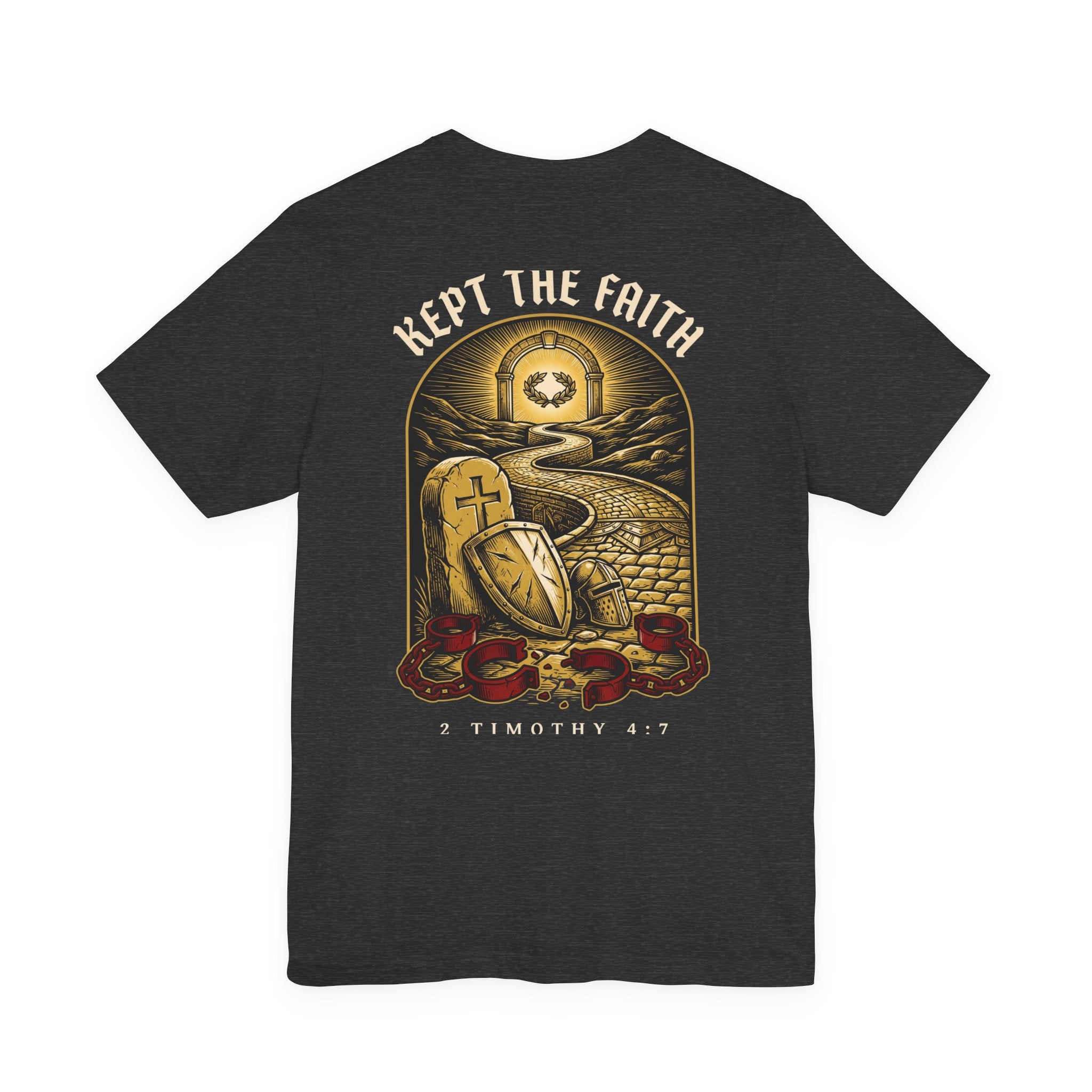 Kept the Faith Christian Tee | Reformed Warrior Faith Shirt