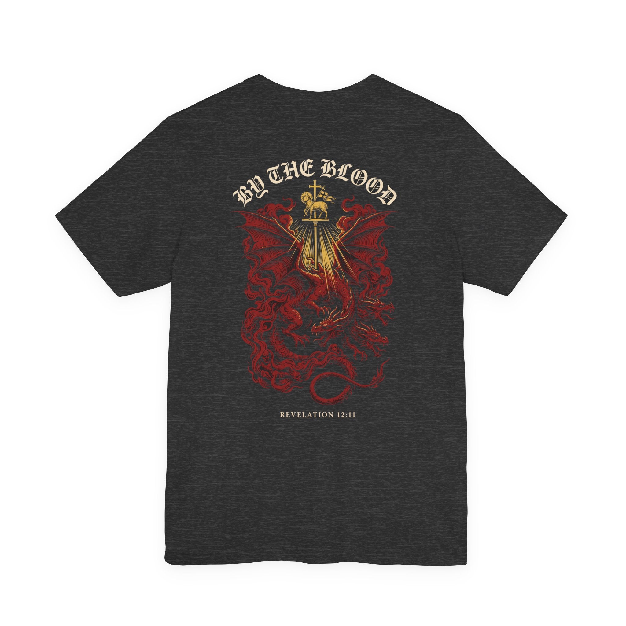 By the Blood Christian Tee | Reformed Warrior Faith Shirt