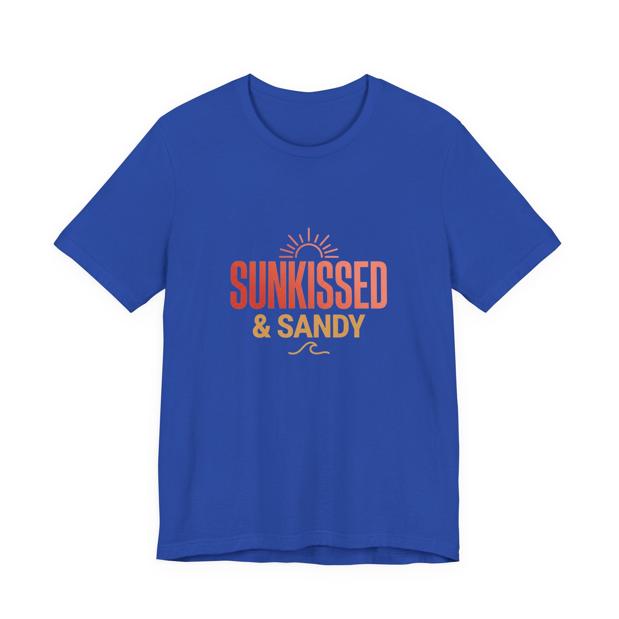 Sunkissed & Sandy Tee - Beach Vibe Graphic Shirt for Relaxed Days