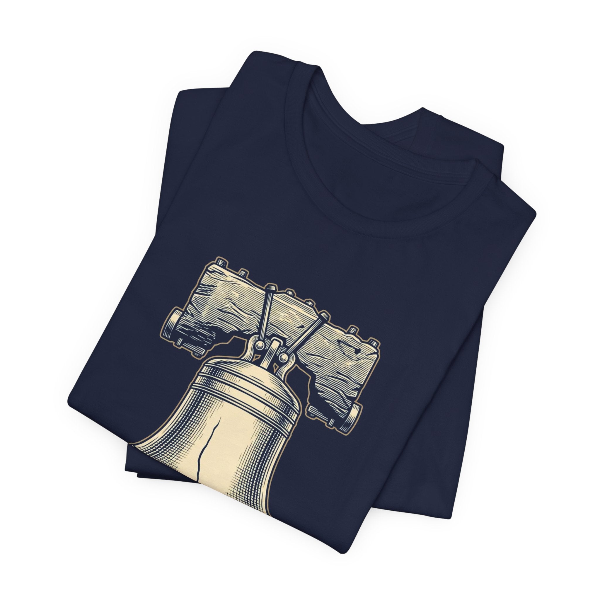 Still Cracked. Still Free. T-Shirt | Funny Liberty Bell 4th of July Tee | History Gift