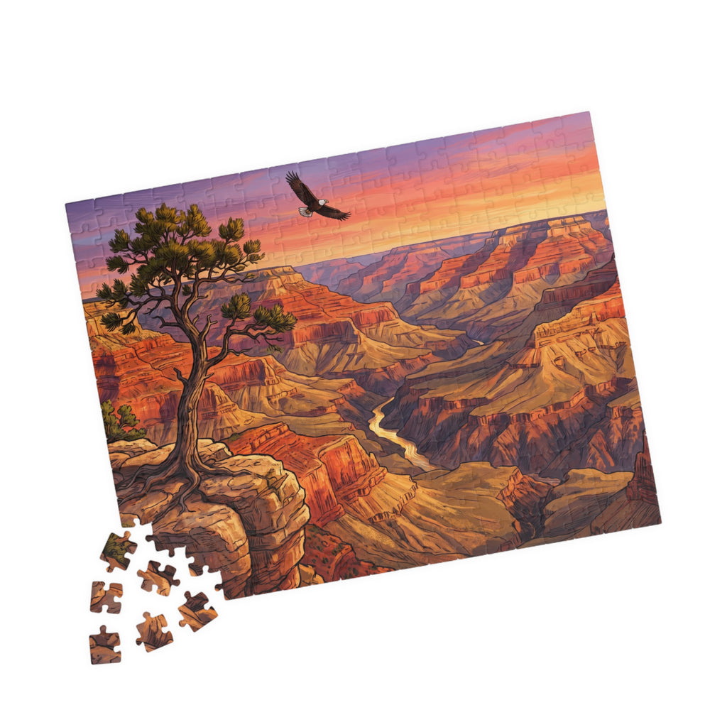 Grand Canyon at Sunset Jigsaw Puzzle | American Southwest Scenic