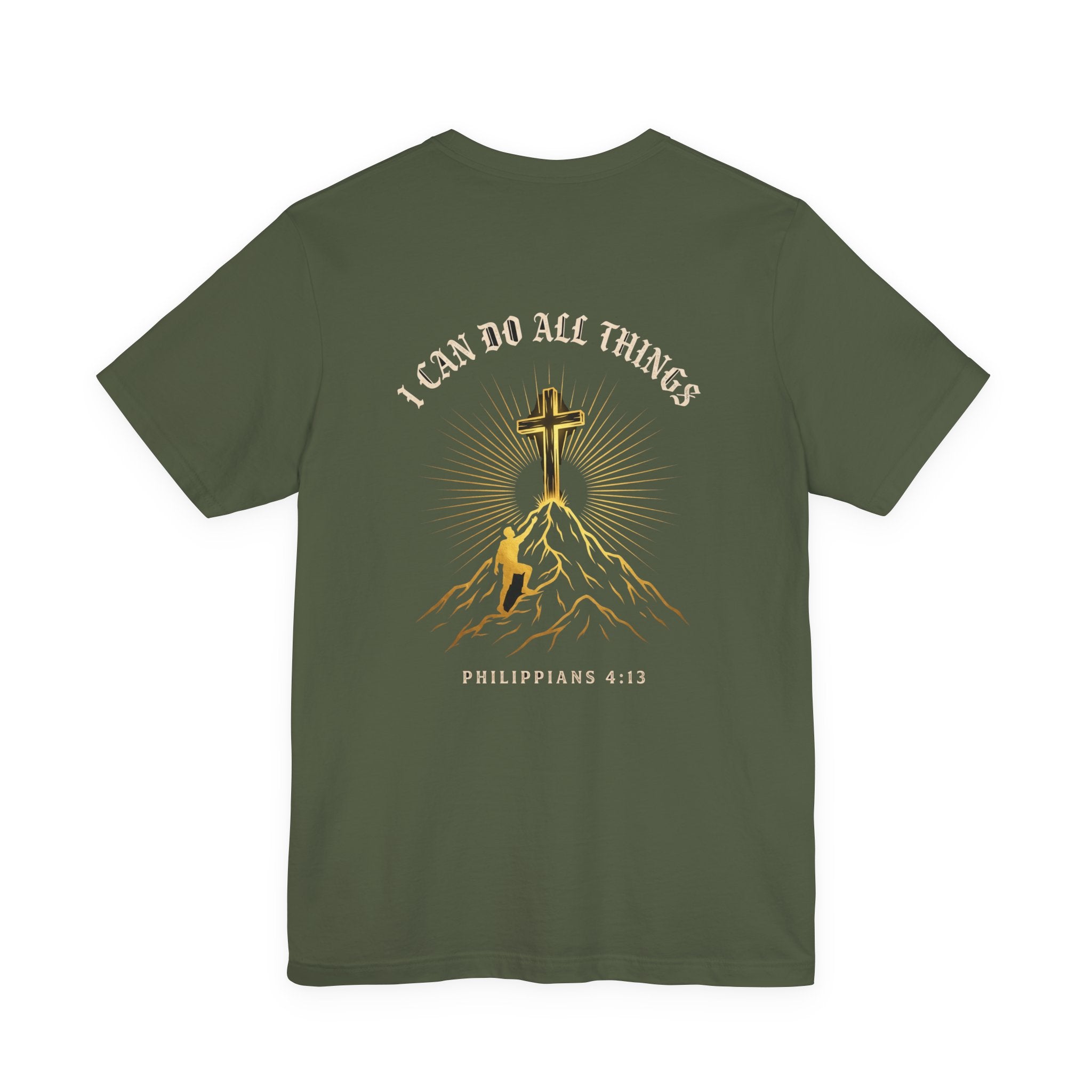 I Can Do All Things Through Christ Christian Tee | Faith Bible Verse Shirt