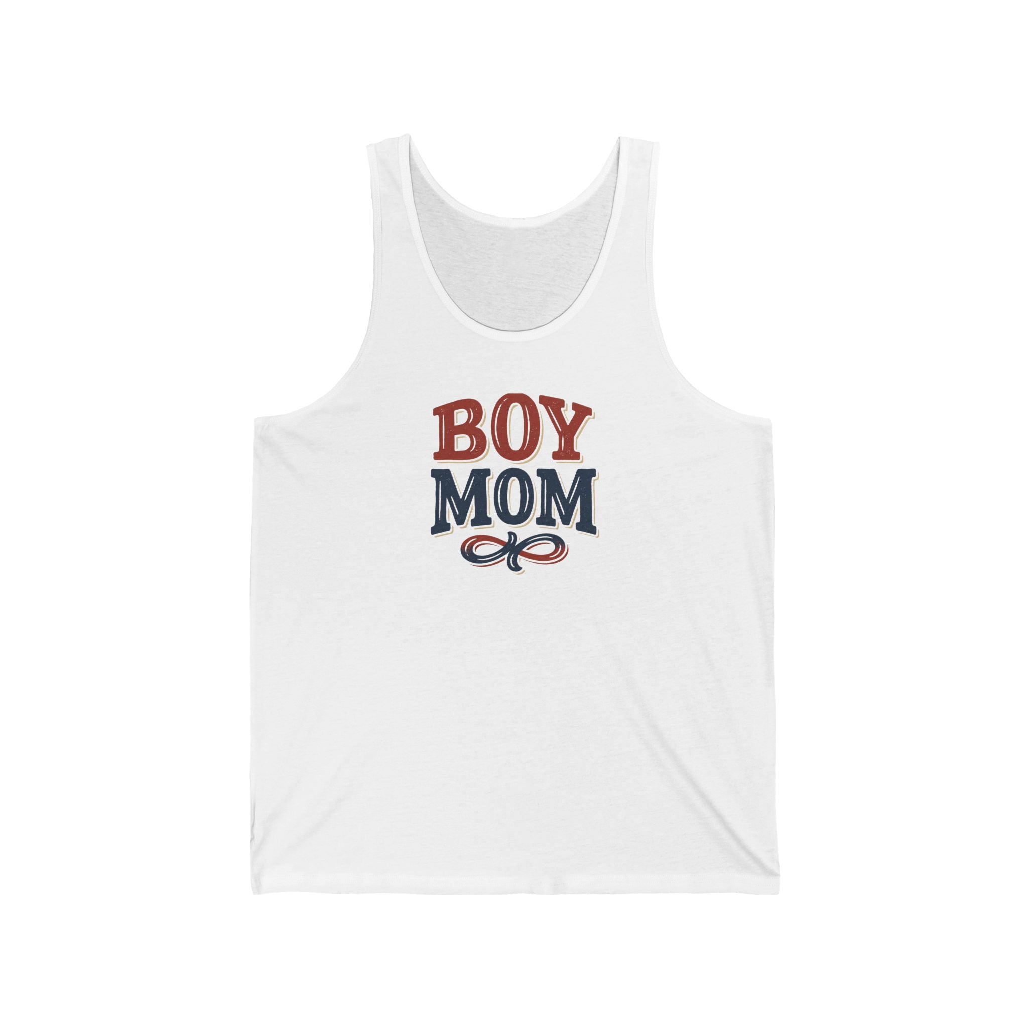 Boy Mom Tank Top | Vintage Retro Mom of Boys Tee | Mama Gift
