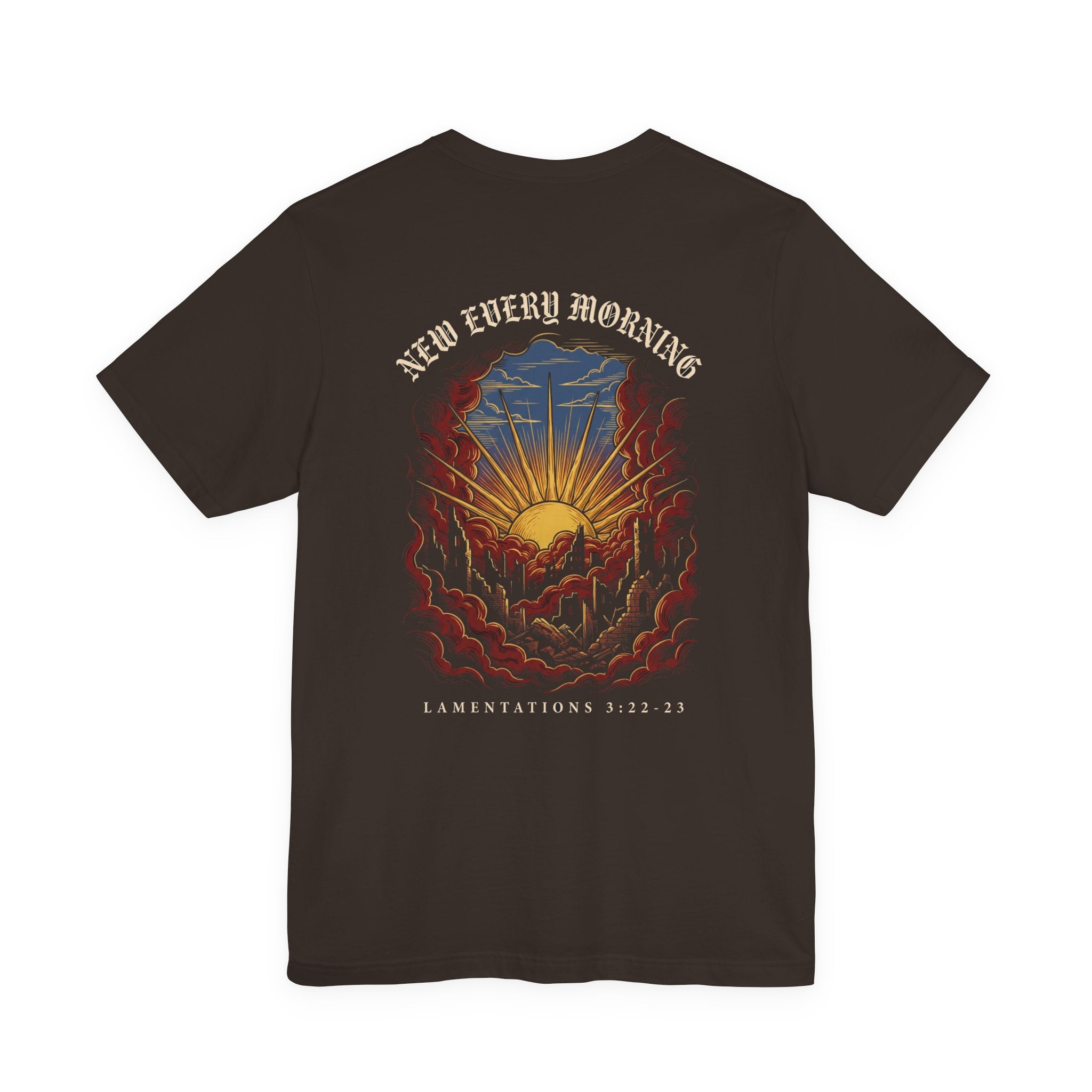 New Every Morning Christian Tee | Reformed Warrior Faith Shirt