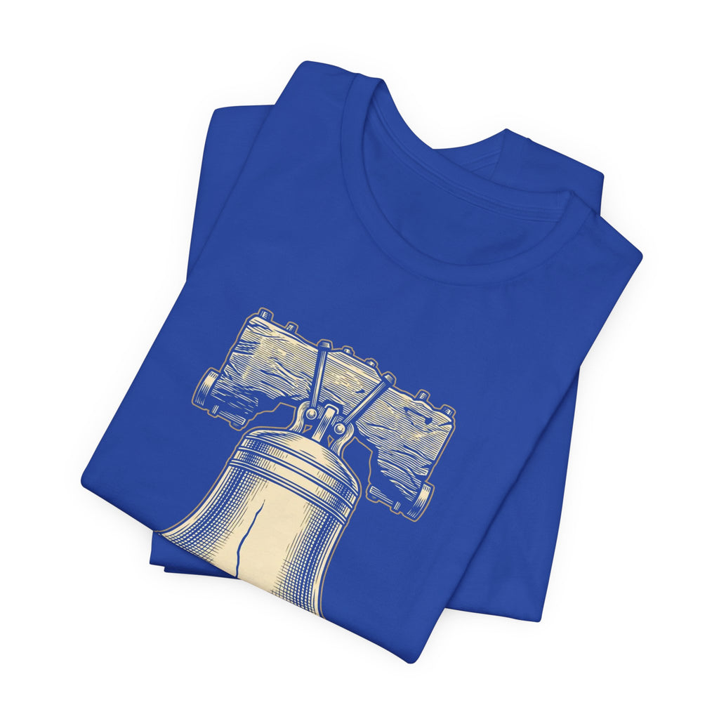 Still Cracked. Still Free. T-Shirt | Funny Liberty Bell 4th of July Tee | History Gift