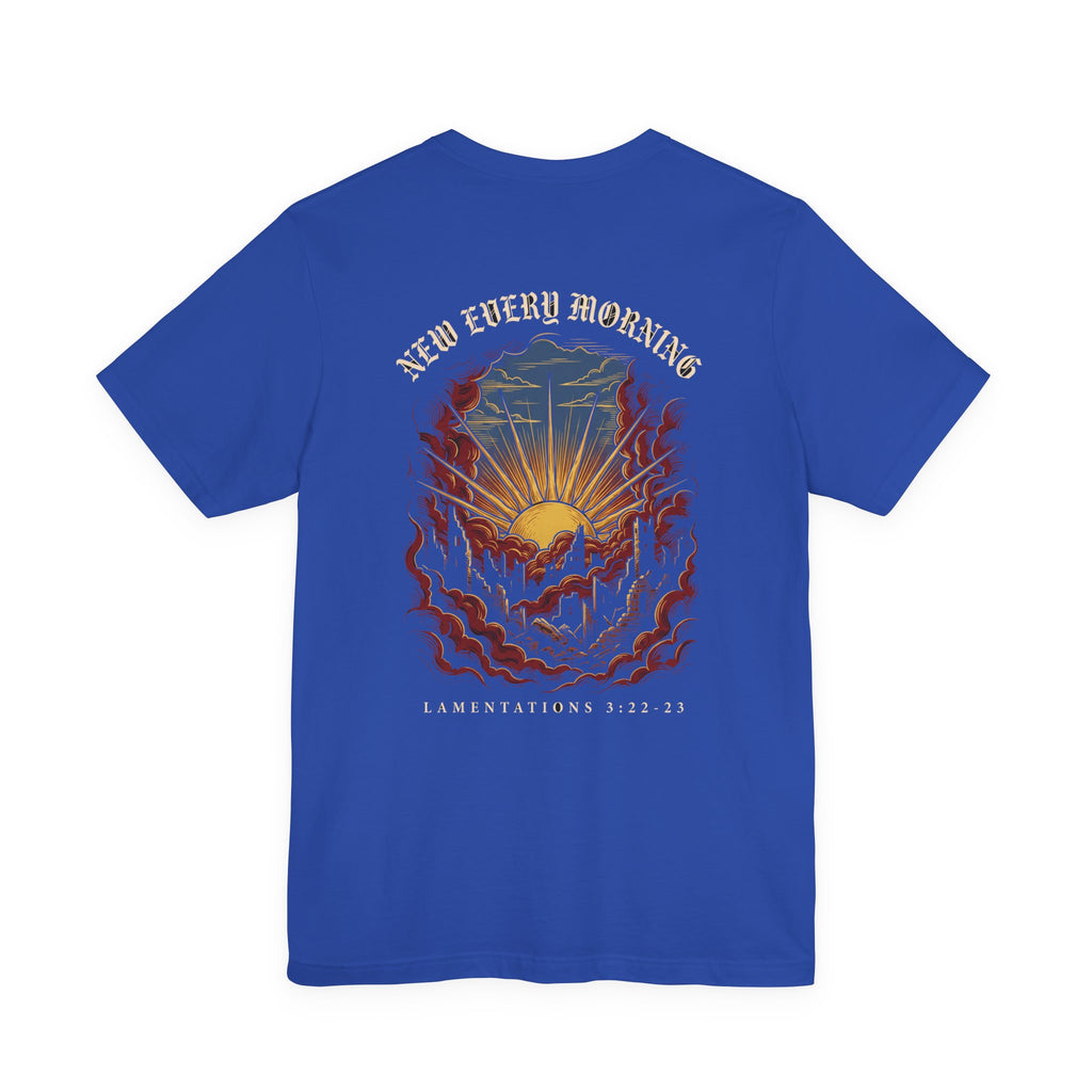 New Every Morning Christian Tee | Reformed Warrior Faith Shirt