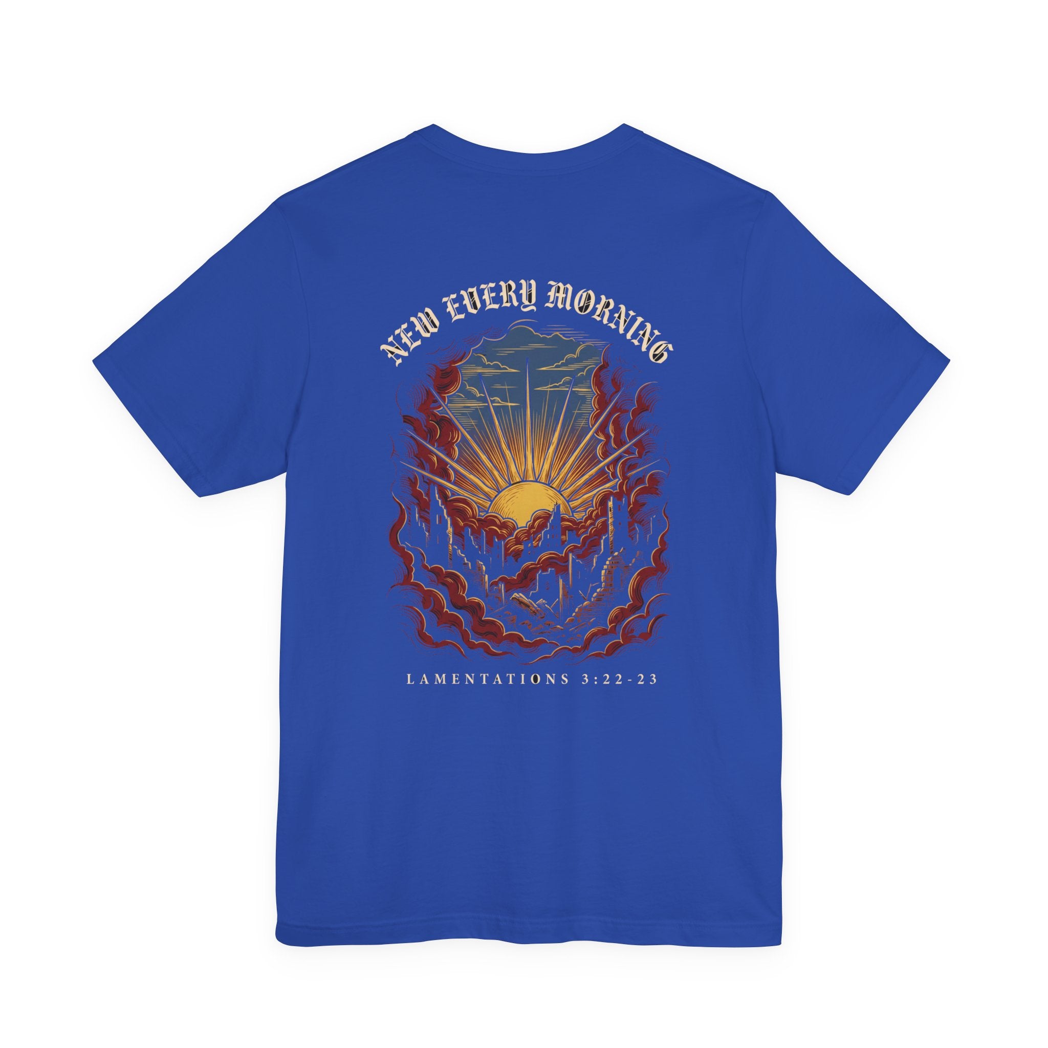 New Every Morning Christian Tee | Reformed Warrior Faith Shirt
