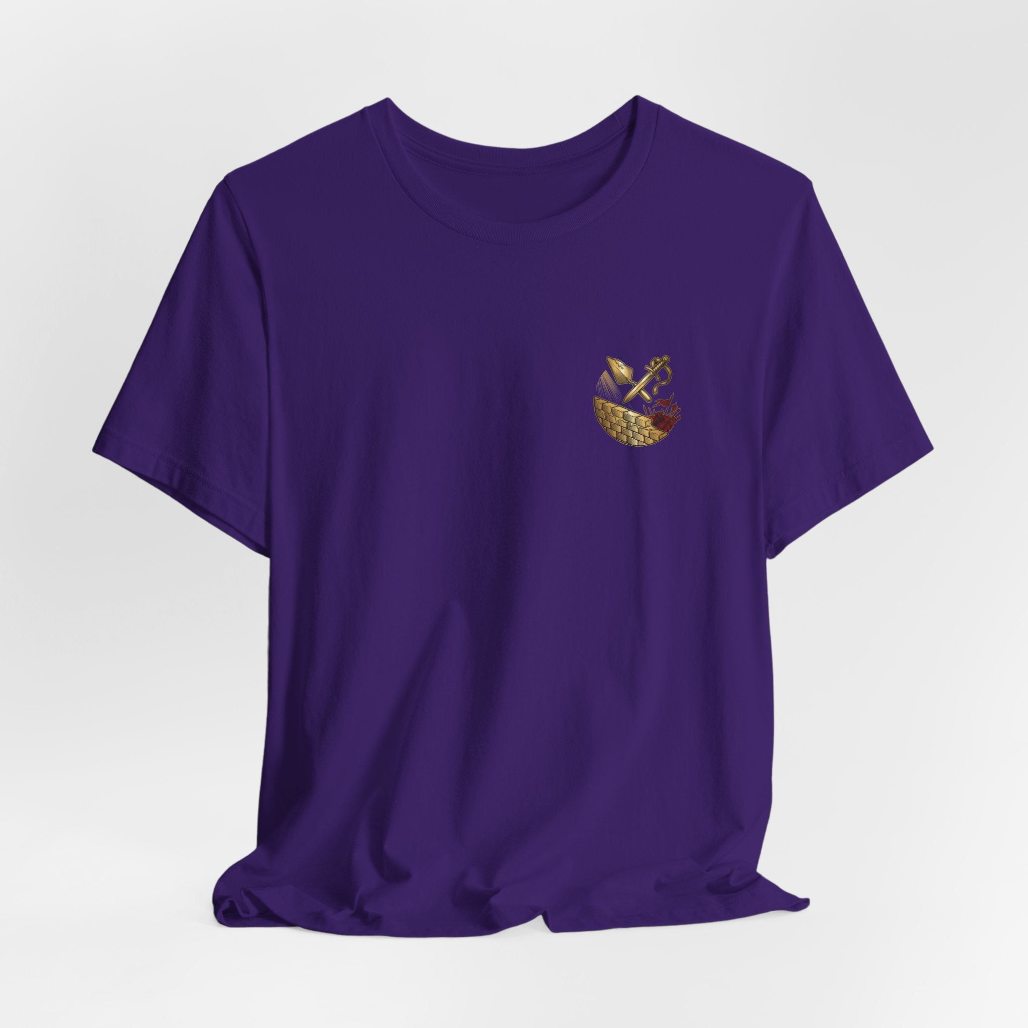 Trowel and Sword Christian Tee | Reformed Warrior Faith Shirt