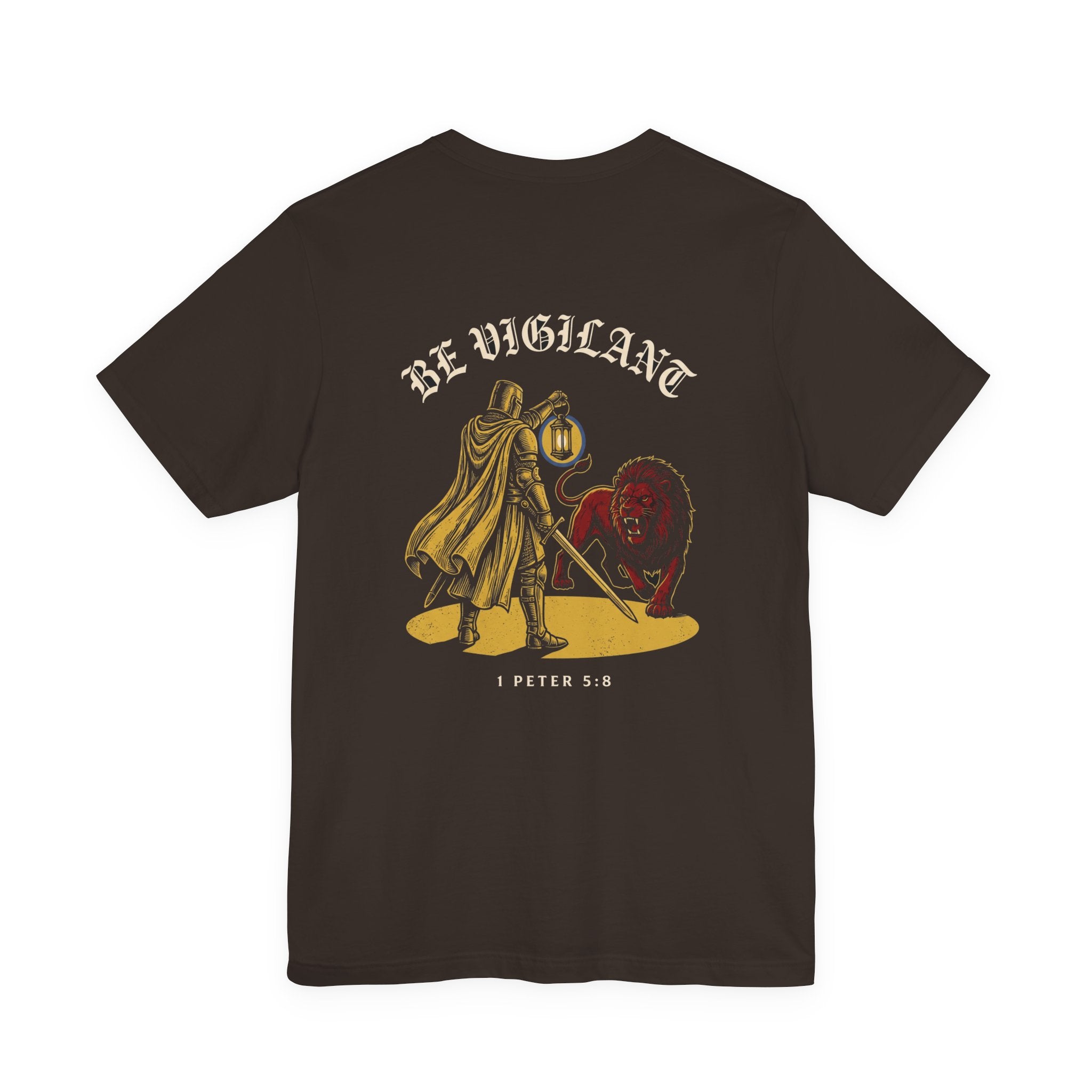 Be Vigilant Christian Tee | Reformed Warrior Faith Shirt