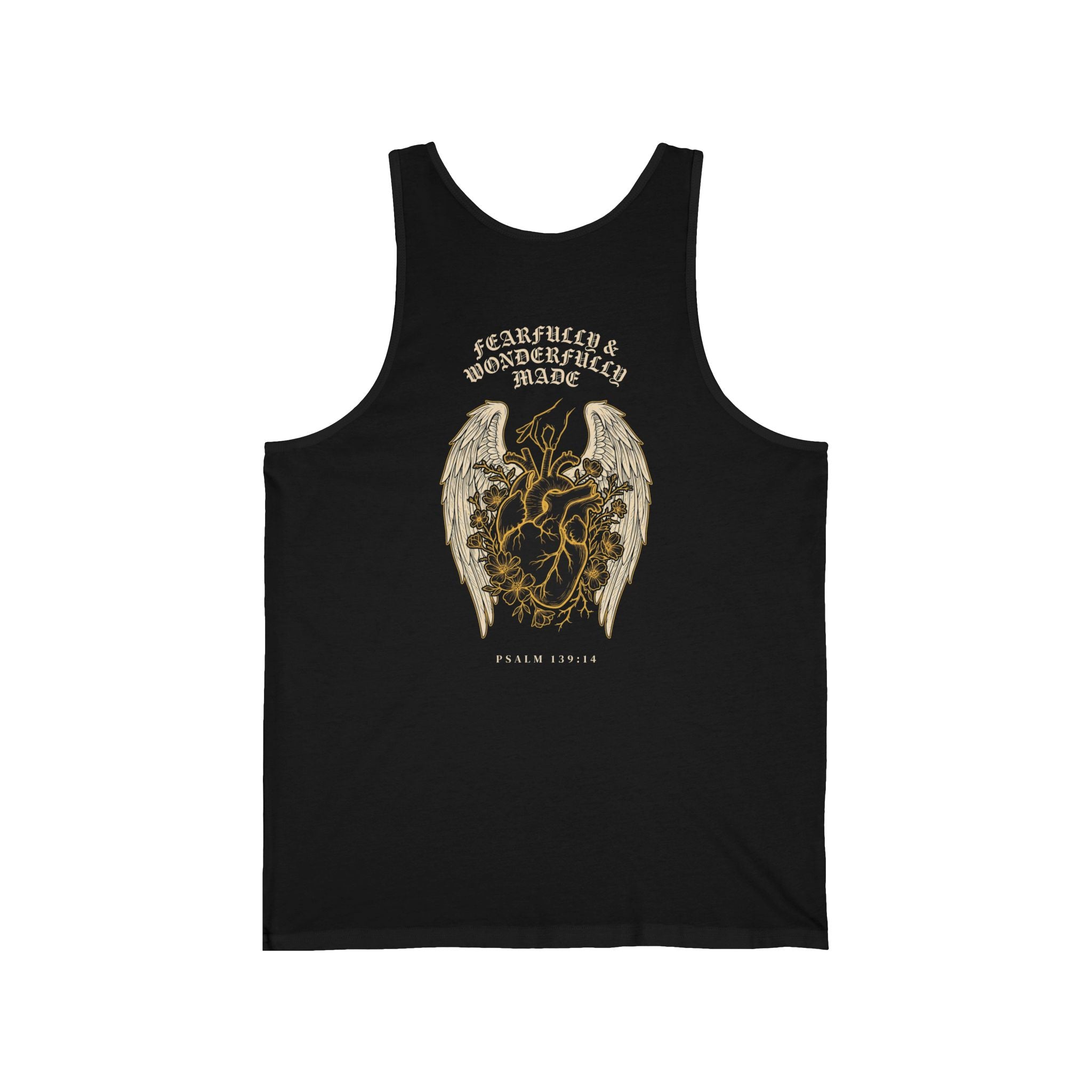 Fearfully and Wonderfully Made Tank Top | Psalm 139:14 Christian Faith