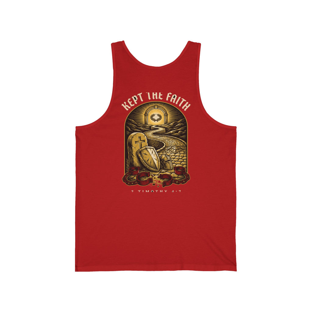 Kept the Faith Christian Tank | Reformed Warrior Faith