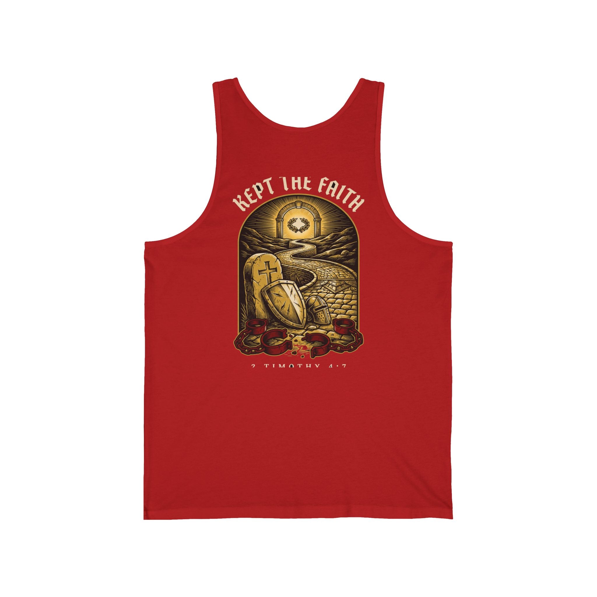 Kept the Faith Christian Tank | Reformed Warrior Faith