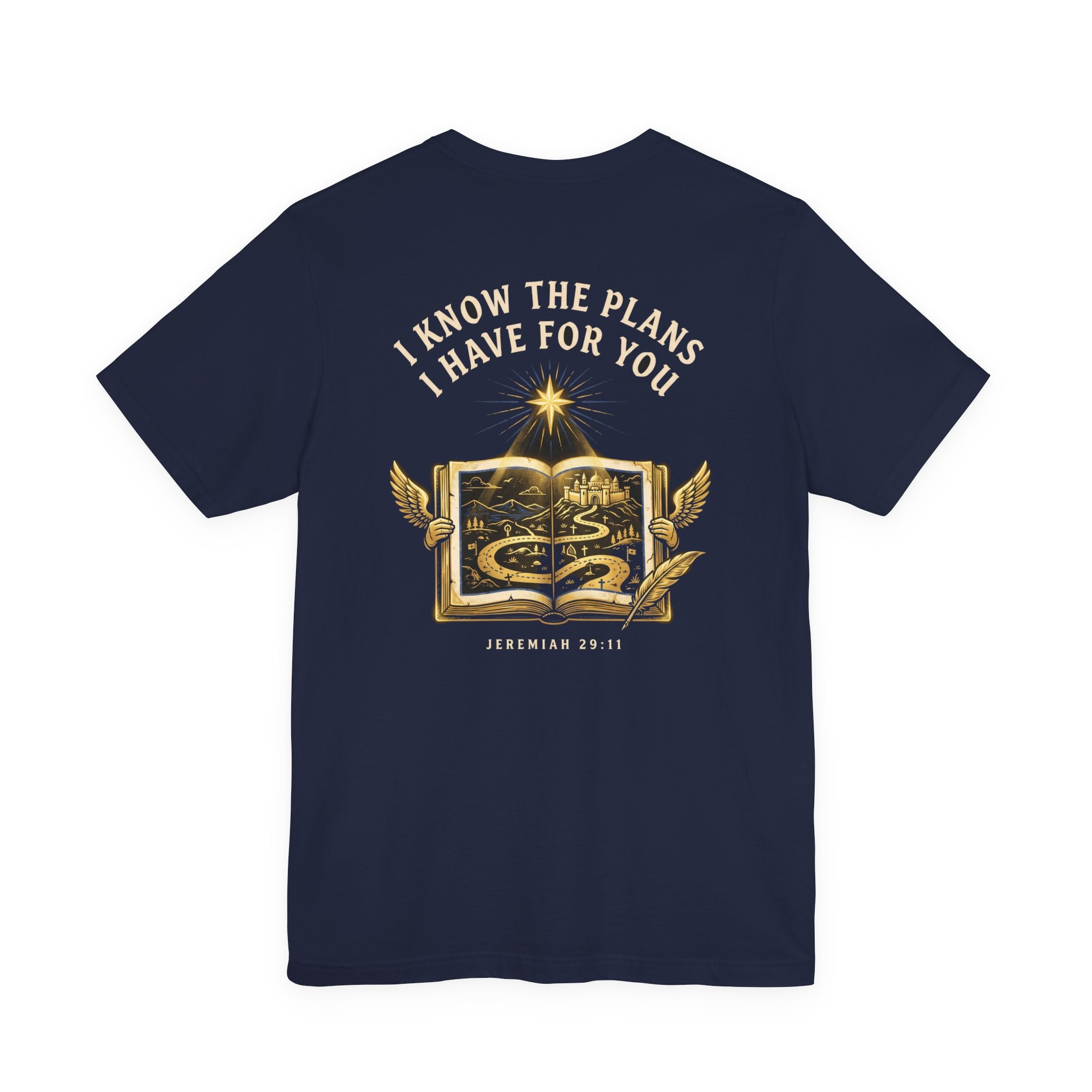 For I Know the Plans I Have For You Christian Tee | Faith Bible Verse Shirt