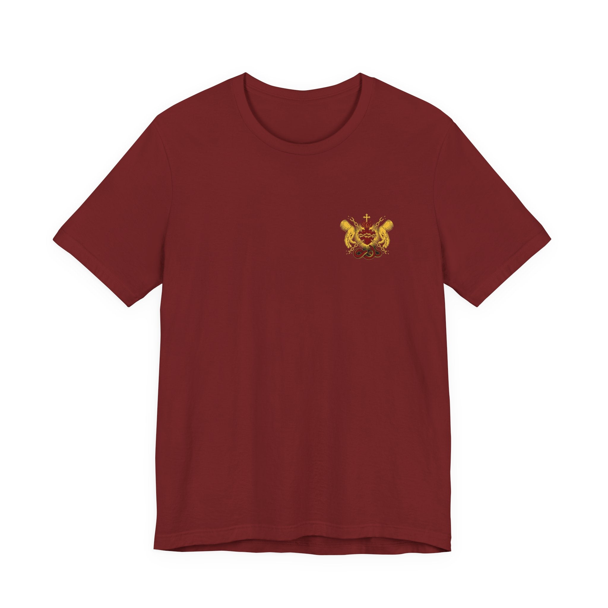 Love Never Fails Christian Tee | Reformed Warrior Faith Shirt