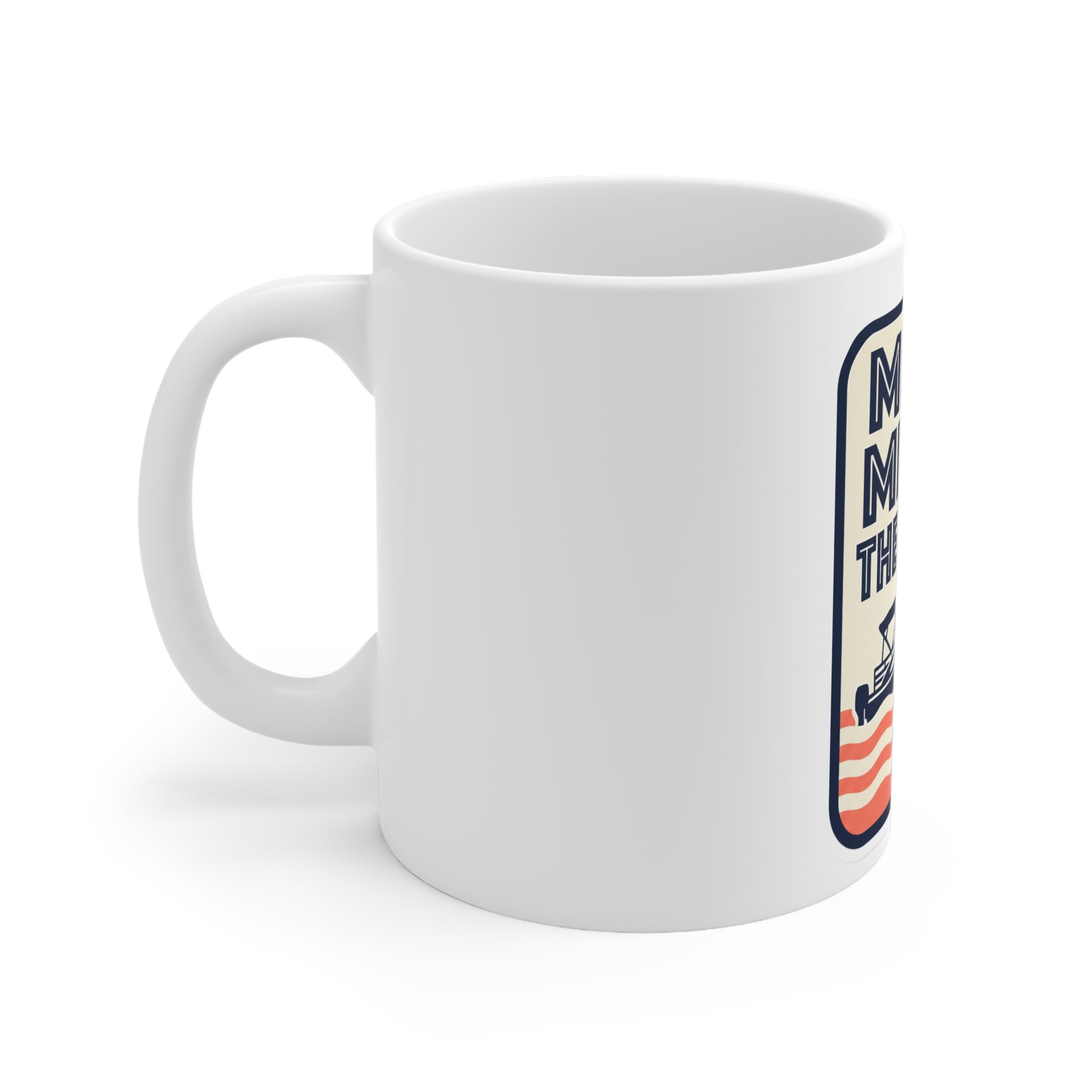 Meet Me at the Cove Coffee Mug - Lake of the Ozarks Pontoon Party Boat
