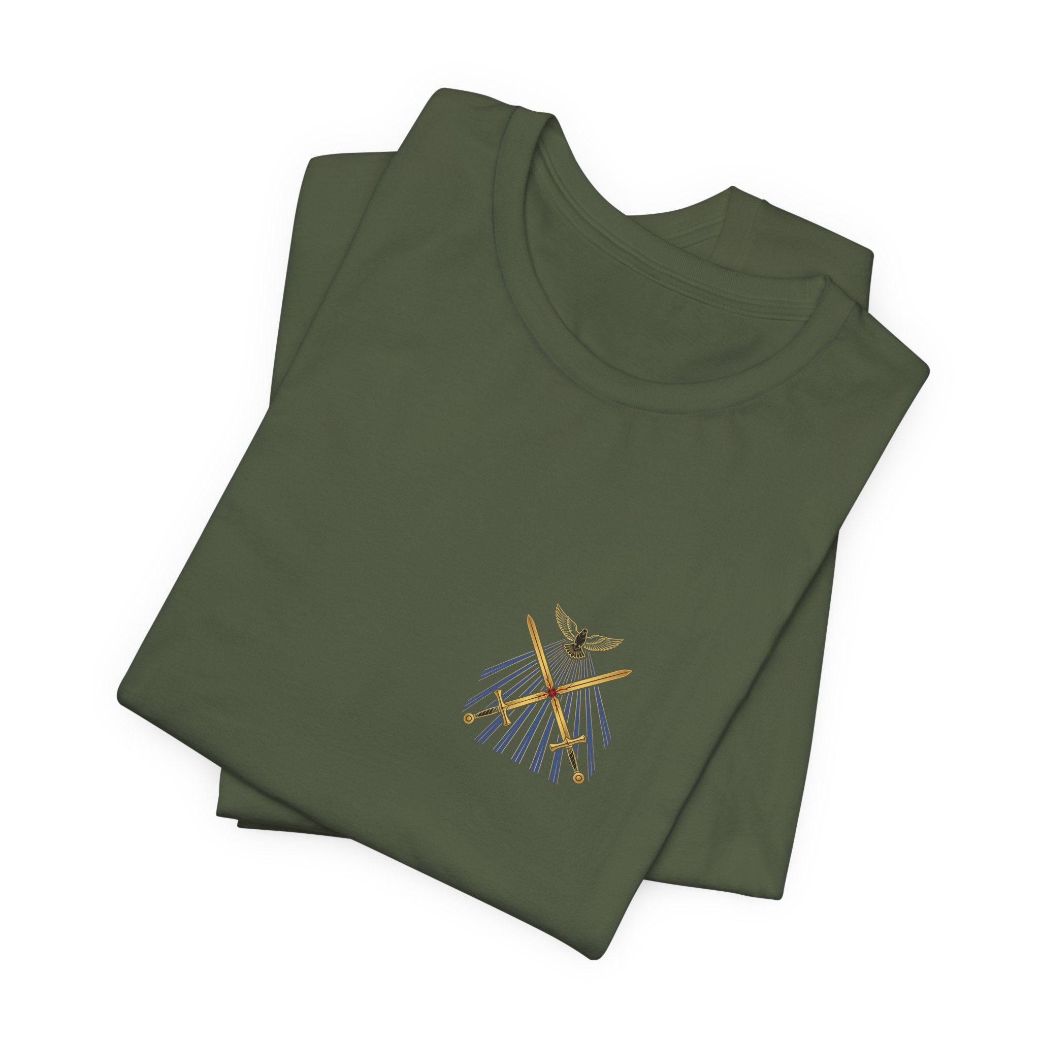 Not by Might Nor by Power Christian Tee | Reformed Warrior Faith Shirt