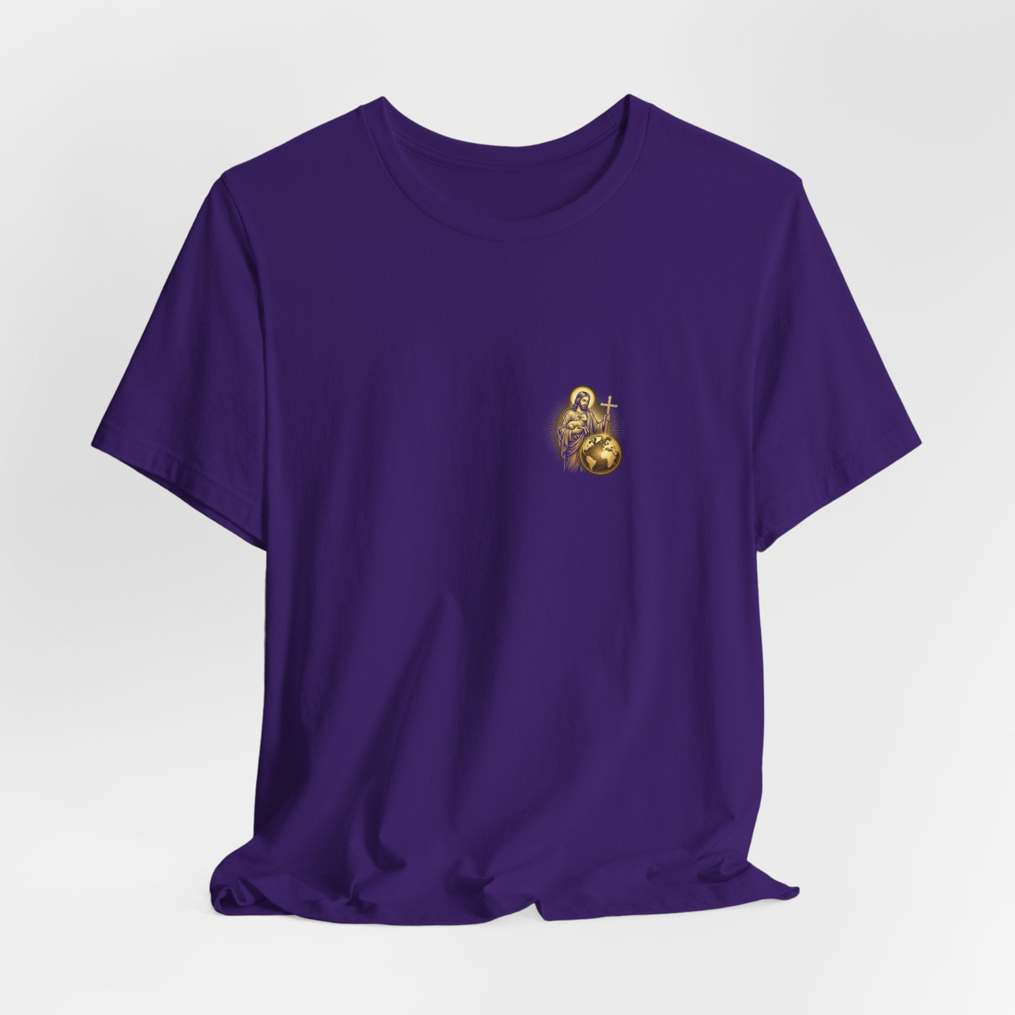 For God So Loved the World Christian Tee | Reformed Warrior Faith Shirt