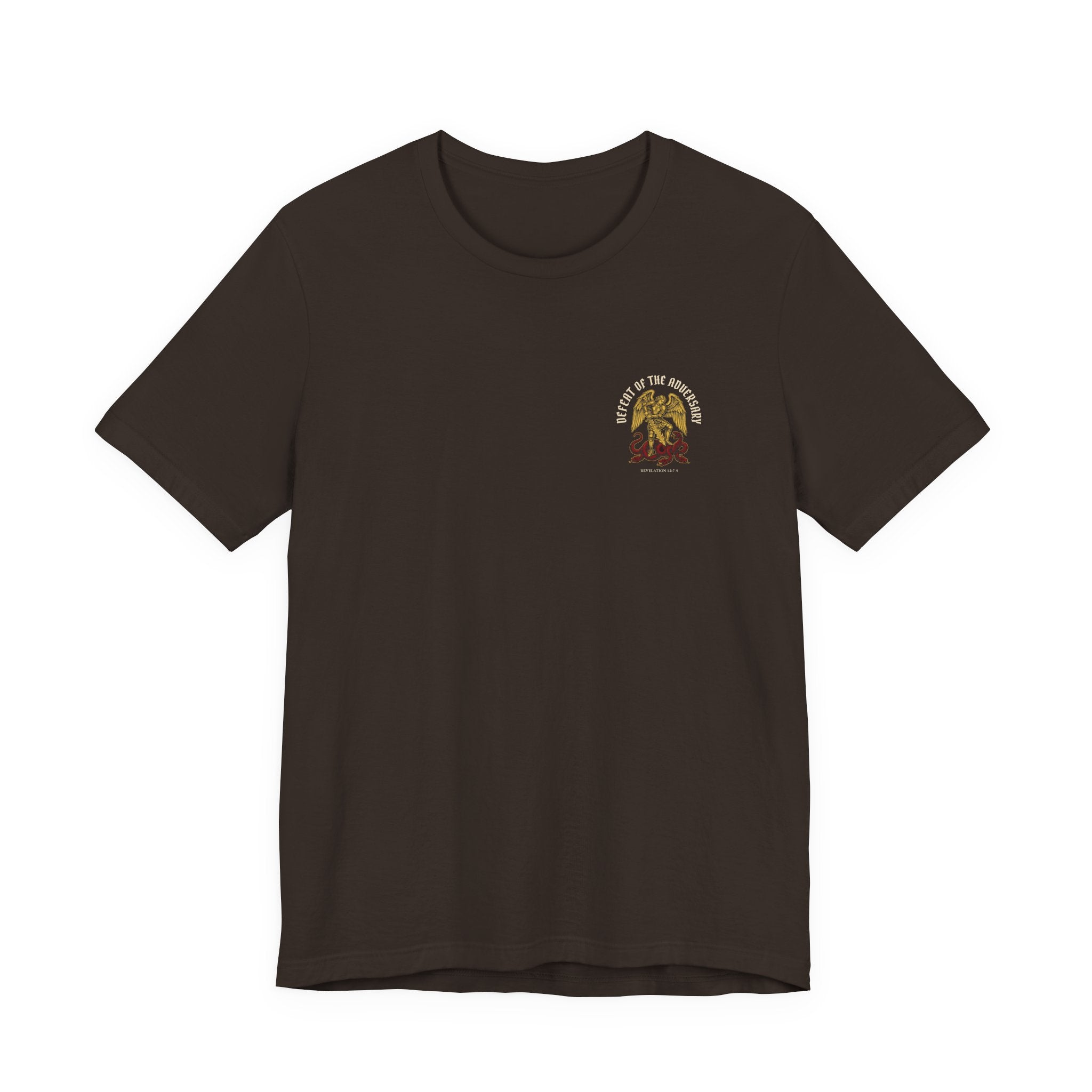 Make No Peace With Evil Christian Tee | Warrior Faith Bible Shirt