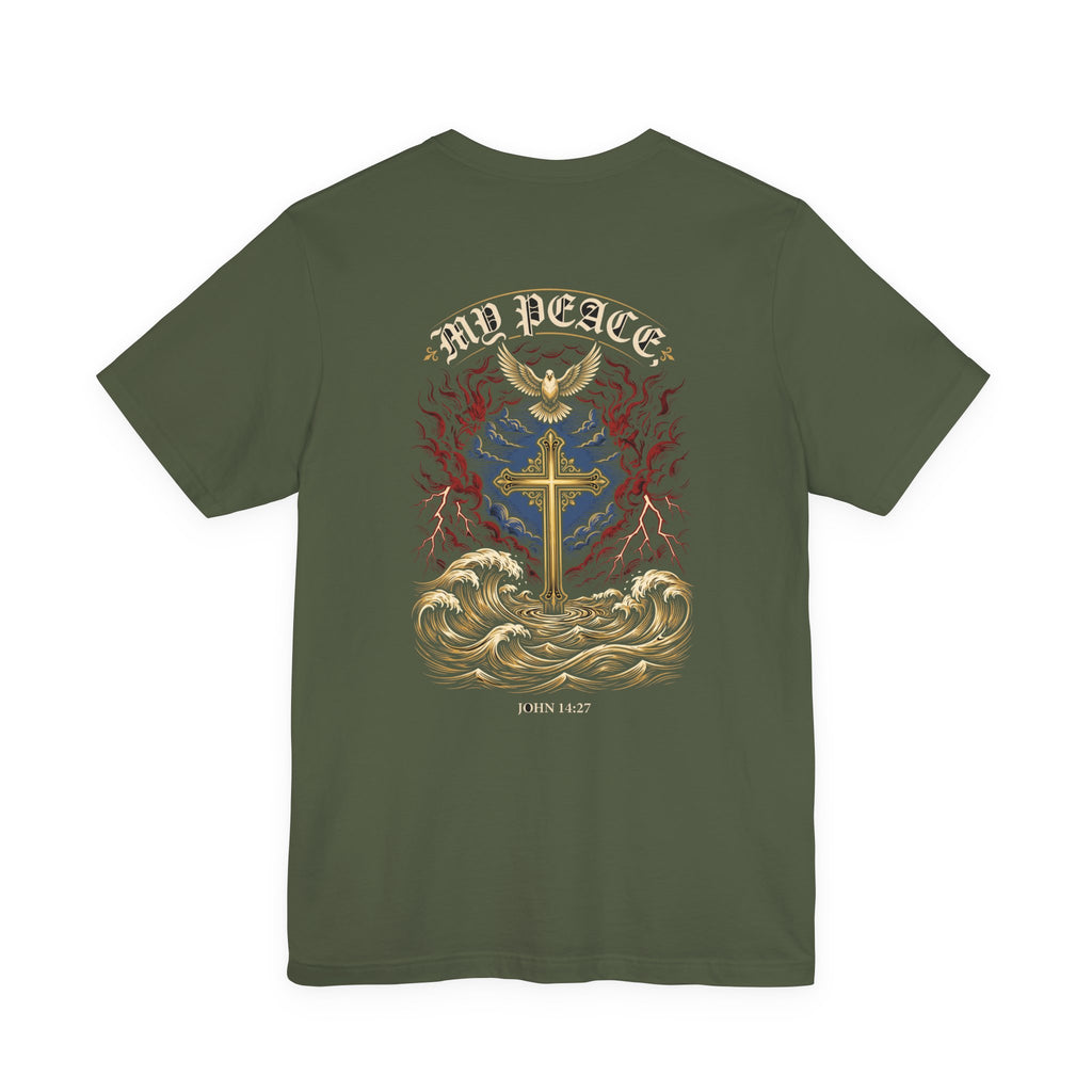 My Peace Christian Tee | Reformed Warrior Faith Shirt