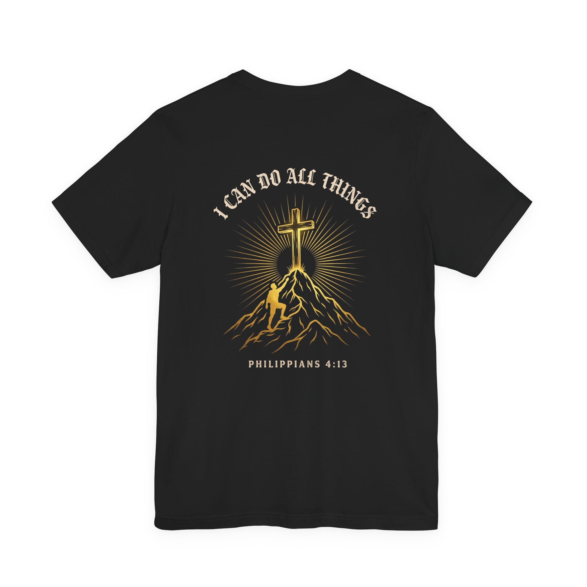 I Can Do All Things Through Christ Christian Tee | Faith Bible Verse Shirt
