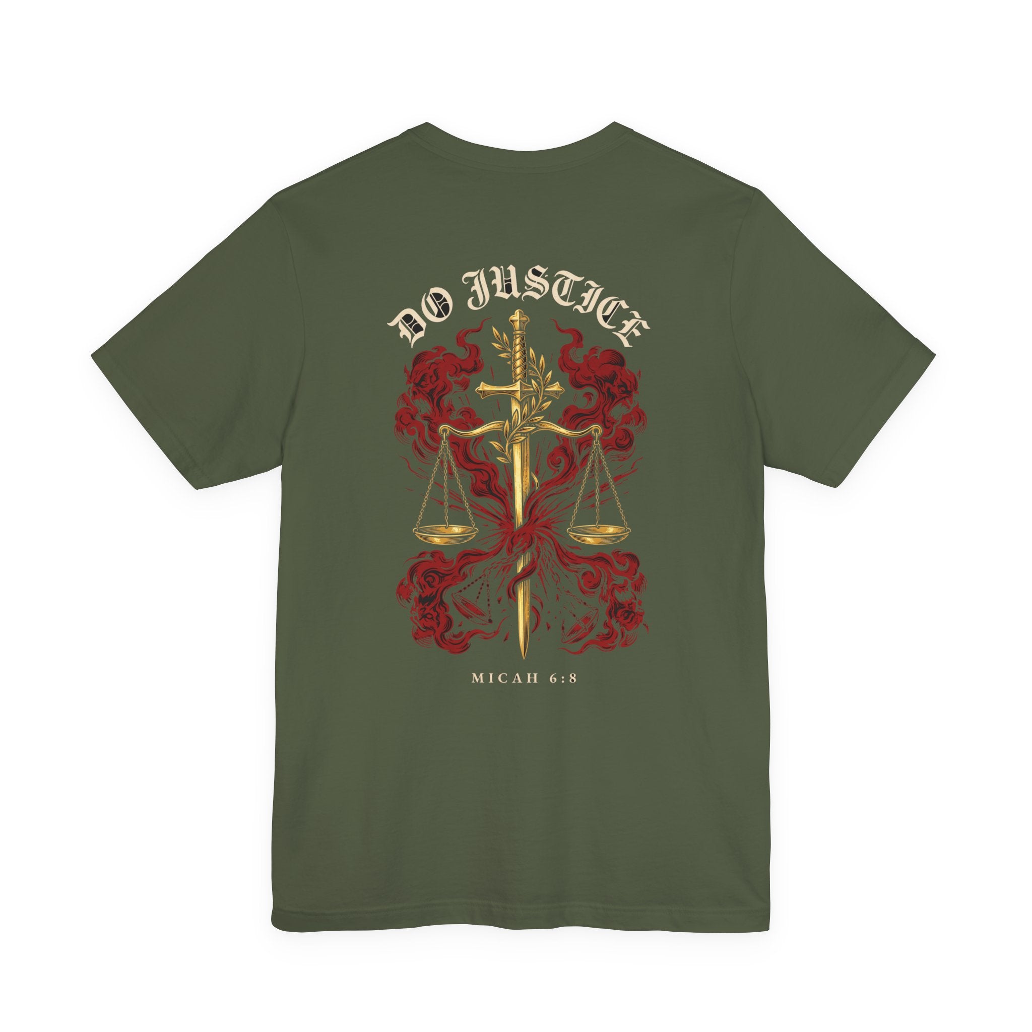 Do Justice Christian Tee | Reformed Warrior Faith Shirt