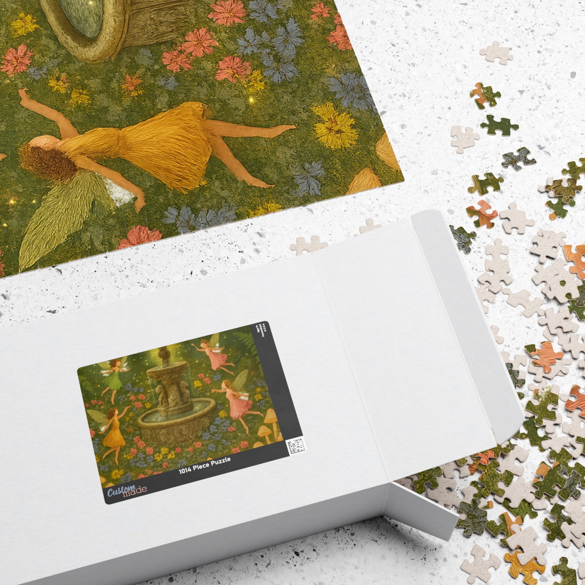 Whispers of the Glen Jigsaw Puzzle - Enchanting Fairy Scene