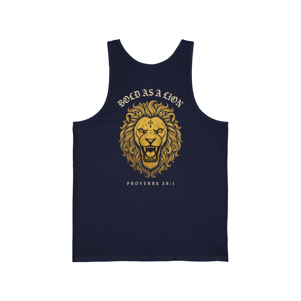 Bold as a Lion Christian Tank | Reformed Warrior Faith