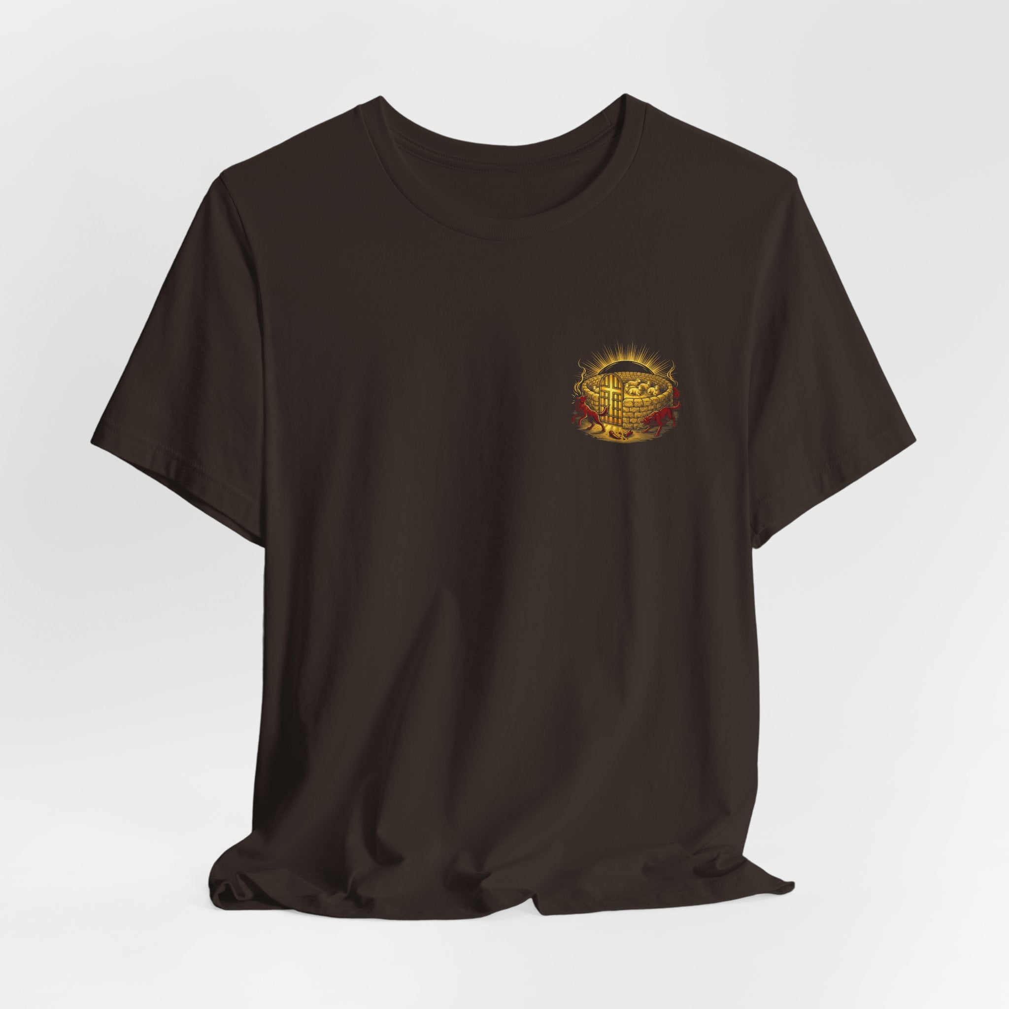 No One Will Snatch Them Christian Tee | Reformed Warrior Faith Shirt