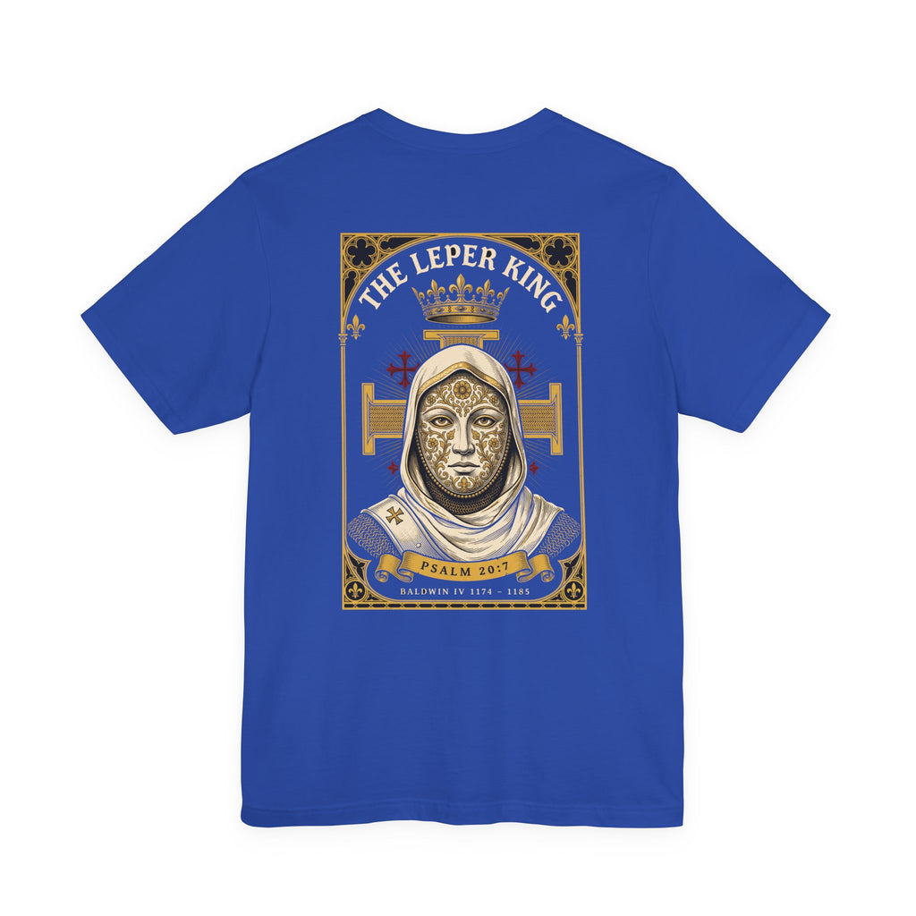 The Leper King Christian Tee | Reformed Warrior Faith Shirt