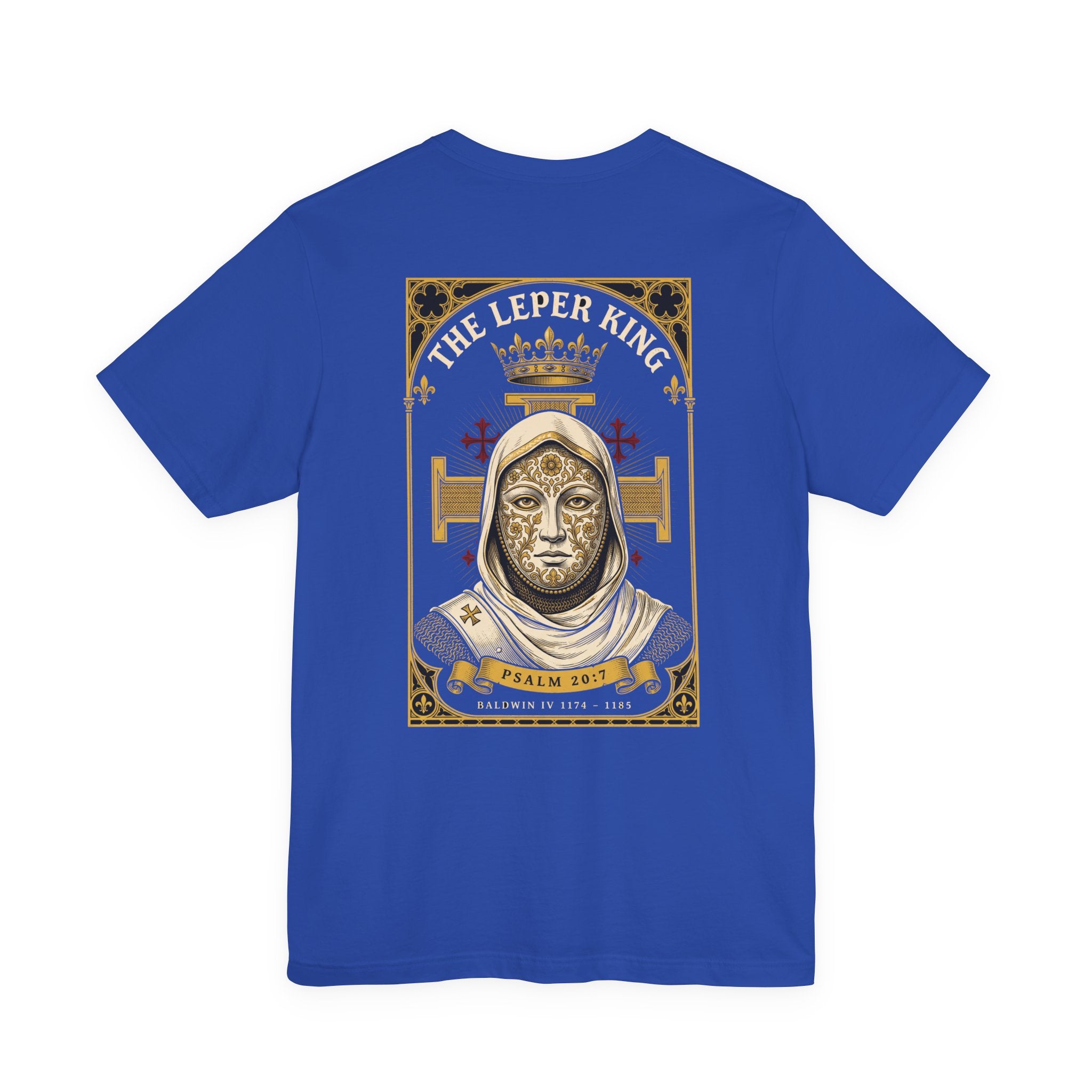 The Leper King Christian Tee | Reformed Warrior Faith Shirt