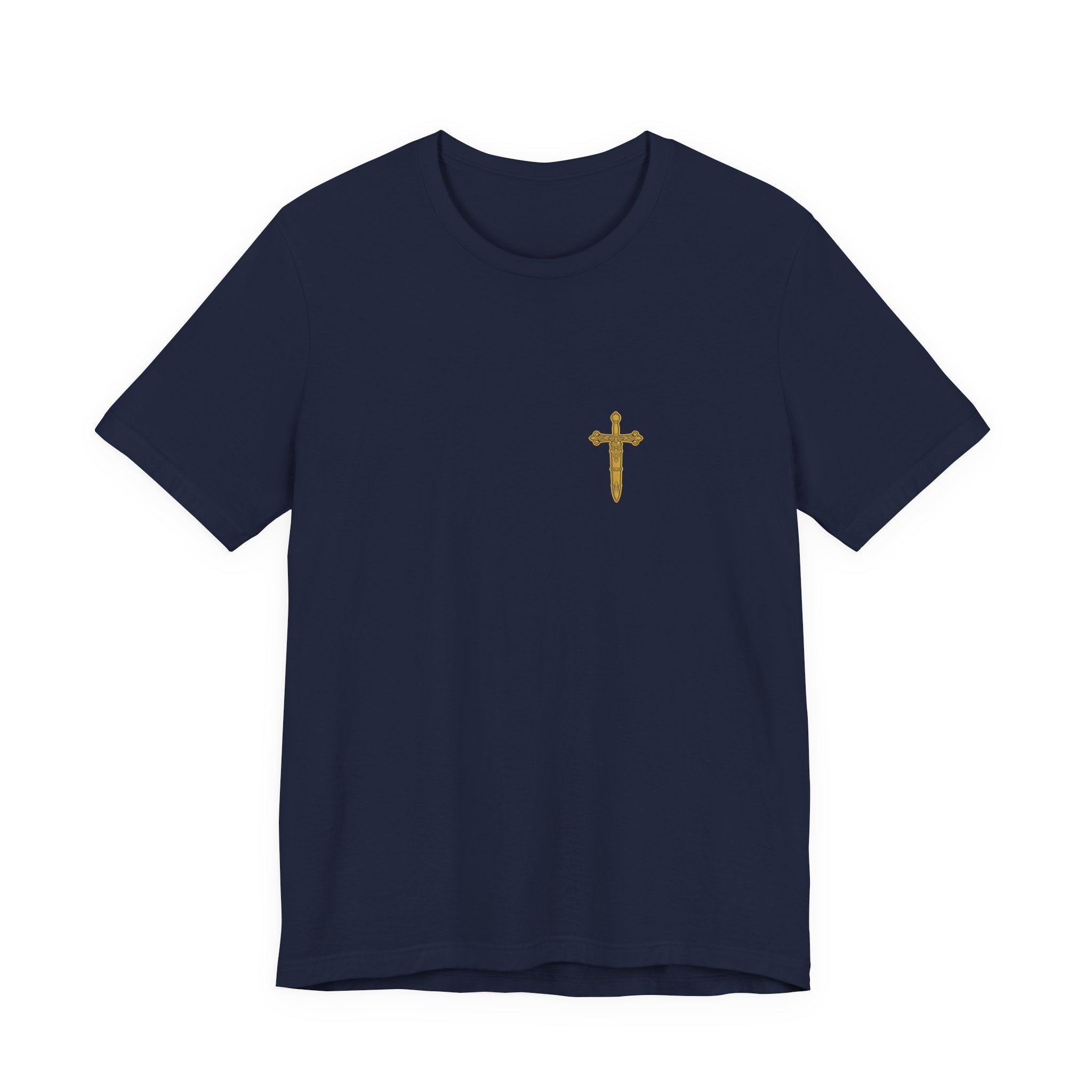 Crucified With Christ Christian Tee | Reformed Warrior Faith Shirt
