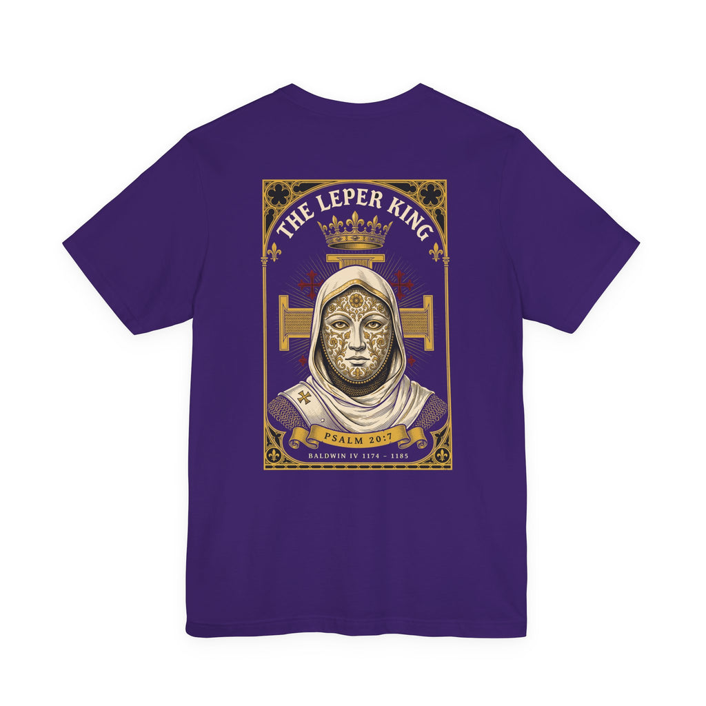 The Leper King Christian Tee | Reformed Warrior Faith Shirt