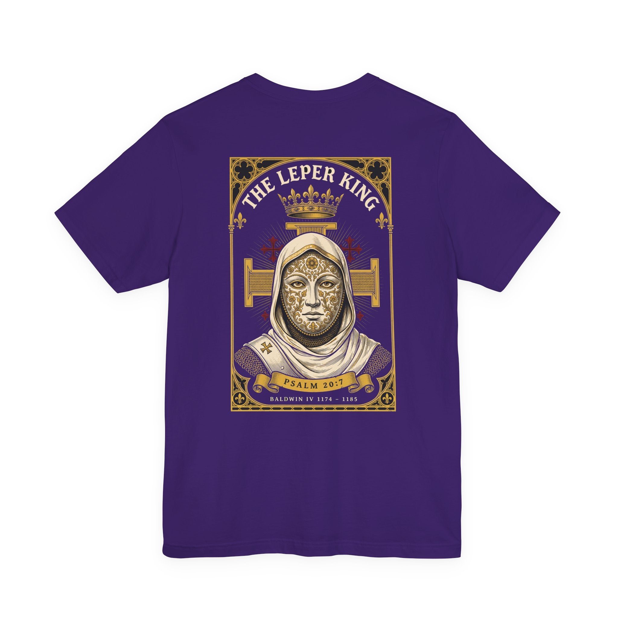 The Leper King Christian Tee | Reformed Warrior Faith Shirt