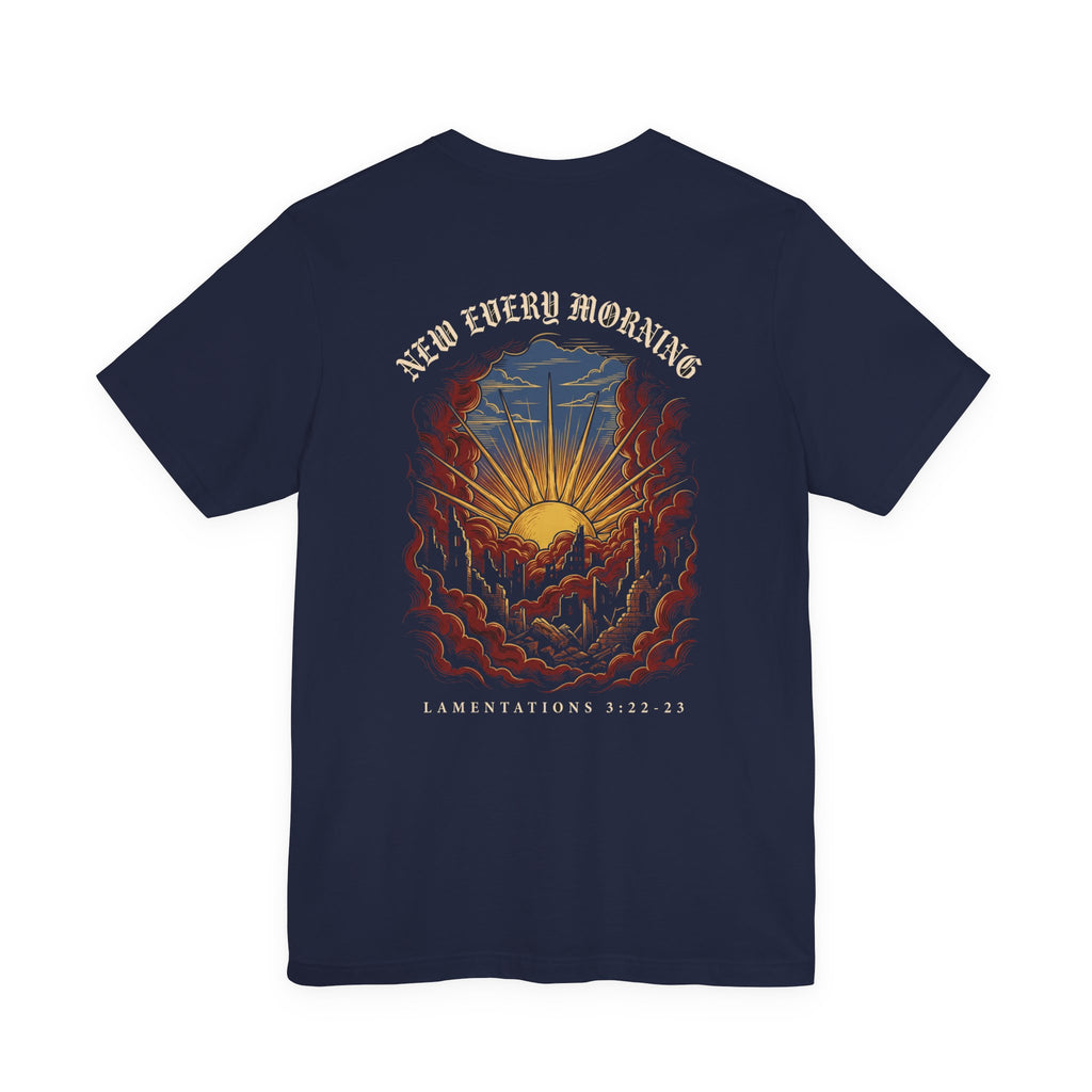 New Every Morning Christian Tee | Reformed Warrior Faith Shirt