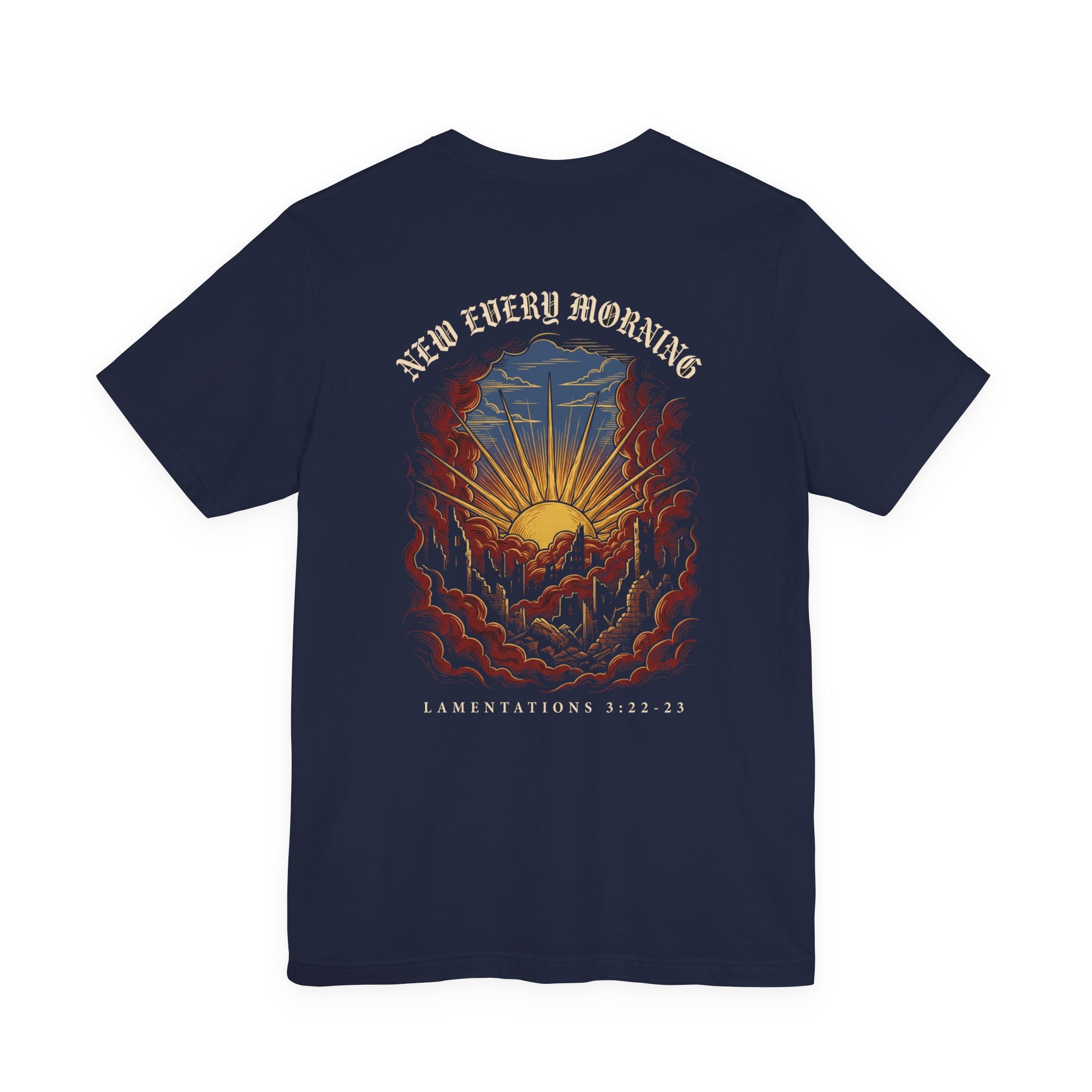 New Every Morning Christian Tee | Reformed Warrior Faith Shirt