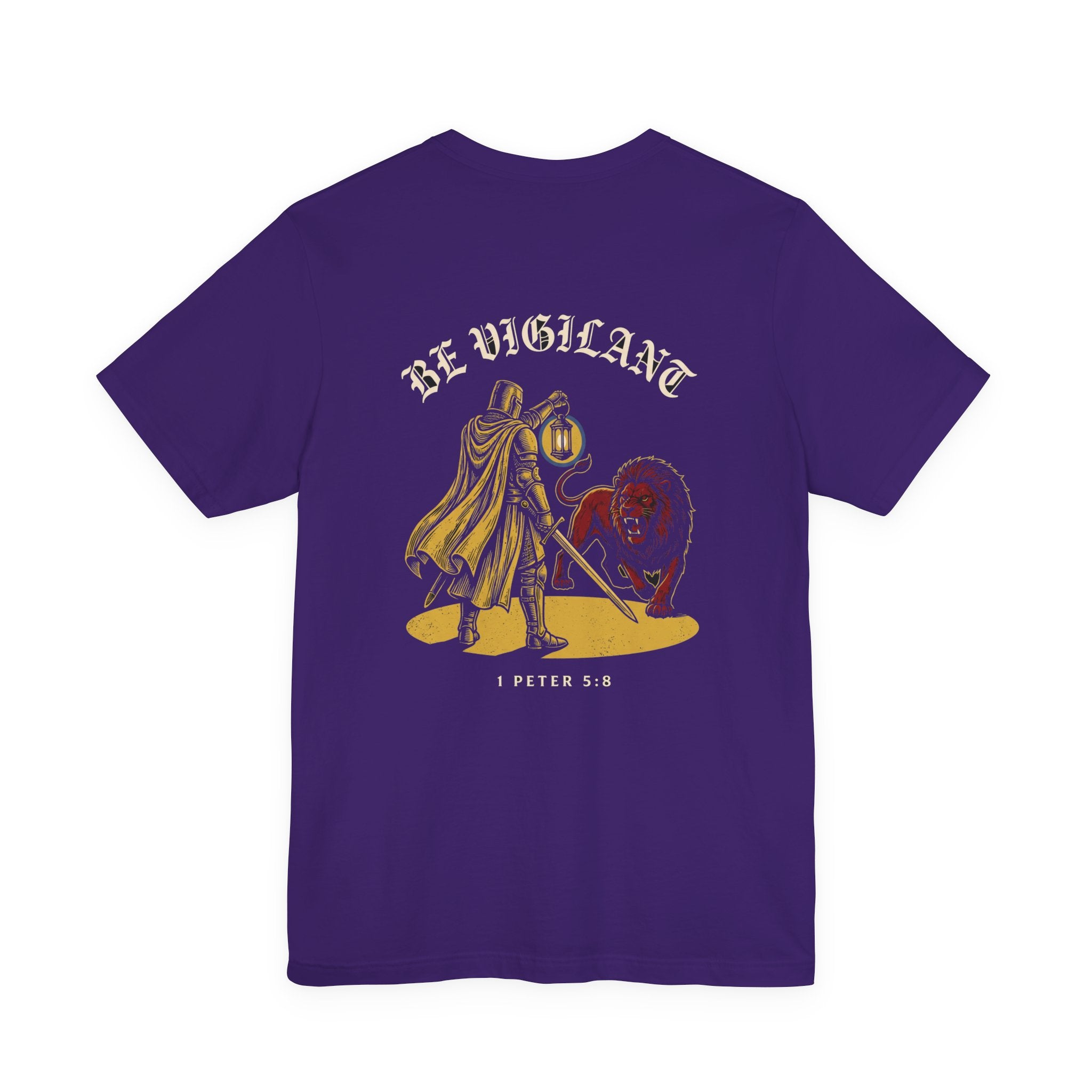 Be Vigilant Christian Tee | Reformed Warrior Faith Shirt
