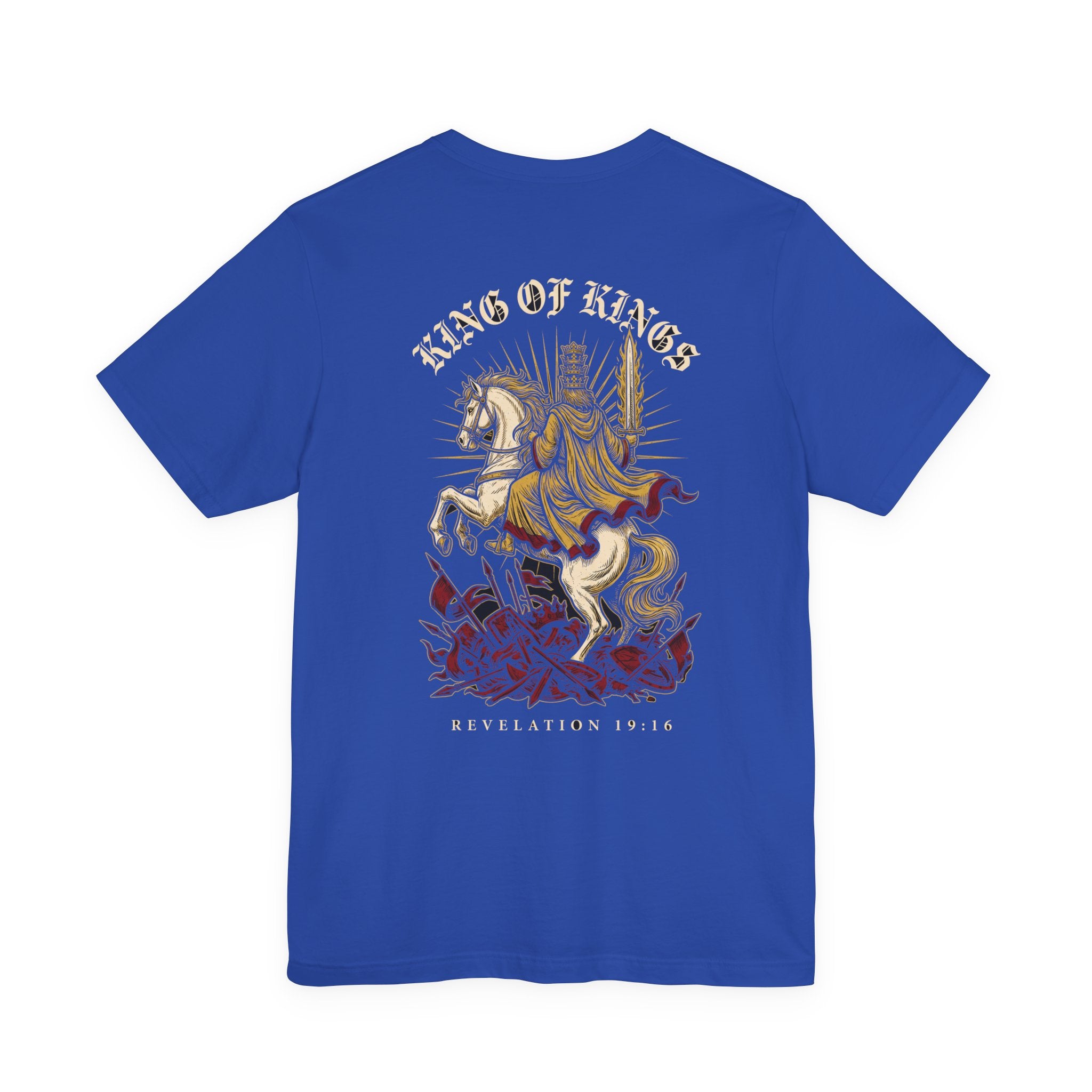 King of Kings and Lord of Lords Christian Tee | Reformed Warrior Faith Shirt