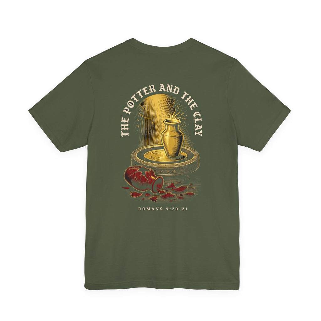 The Potter and the Clay Christian Tee | Reformed Warrior Faith Shirt
