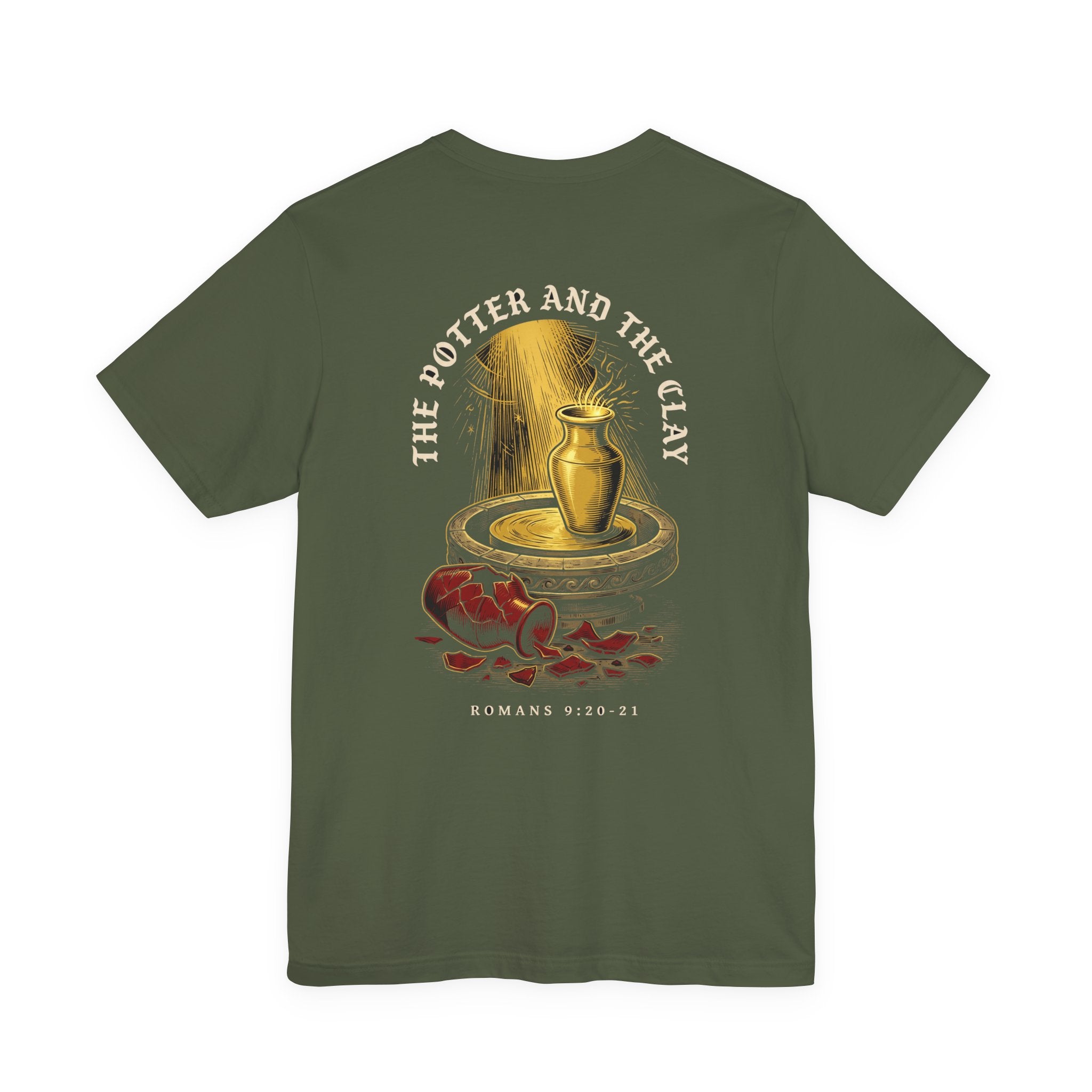 The Potter and the Clay Christian Tee | Reformed Warrior Faith Shirt