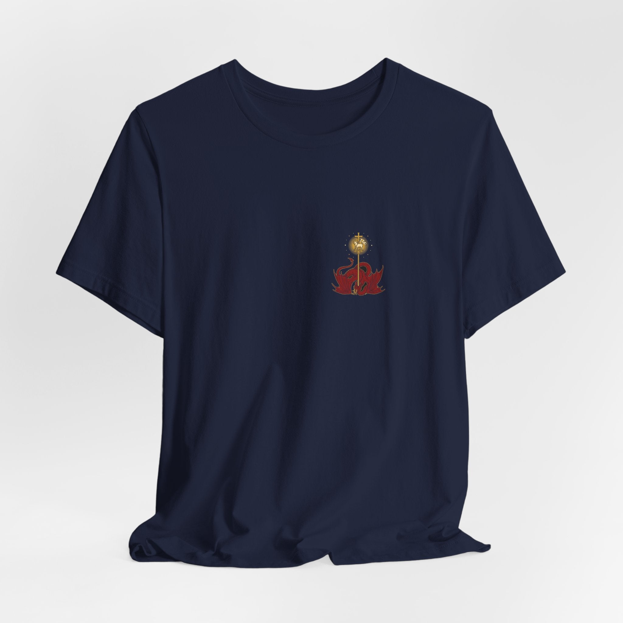 By the Blood Christian Tee | Reformed Warrior Faith Shirt