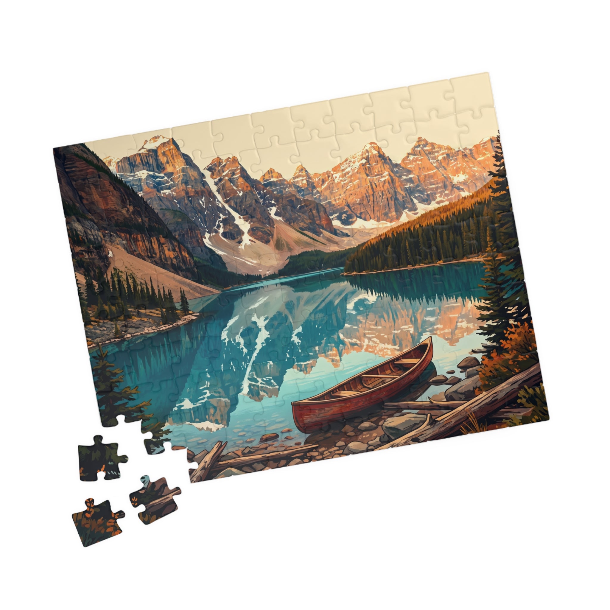 Banff Moraine Lake Jigsaw Puzzle | Canadian Rockies Scenic