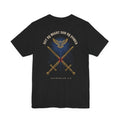 Not by Might Nor by Power Christian Tee | Reformed Warrior Faith Shirt