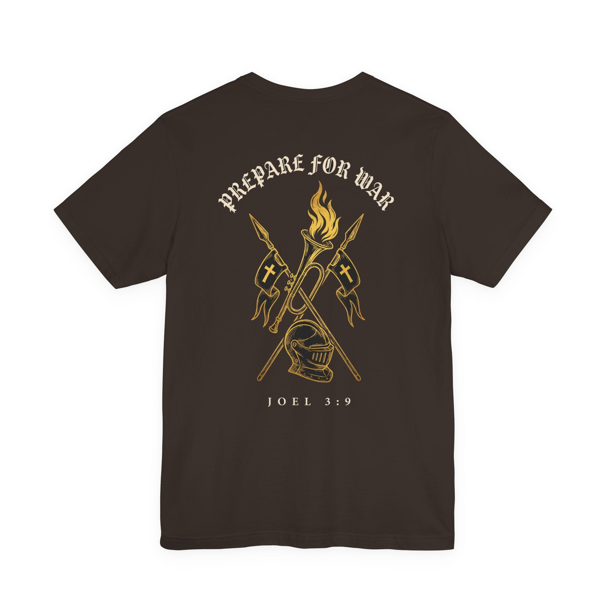 Prepare for War Christian Tee | Reformed Warrior Faith Shirt