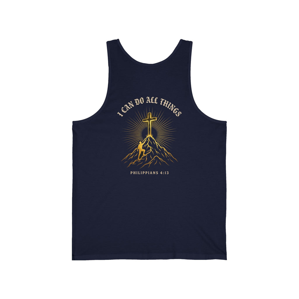 I Can Do All Things Through Christ Christian Tank Top | Faith Bible Verse