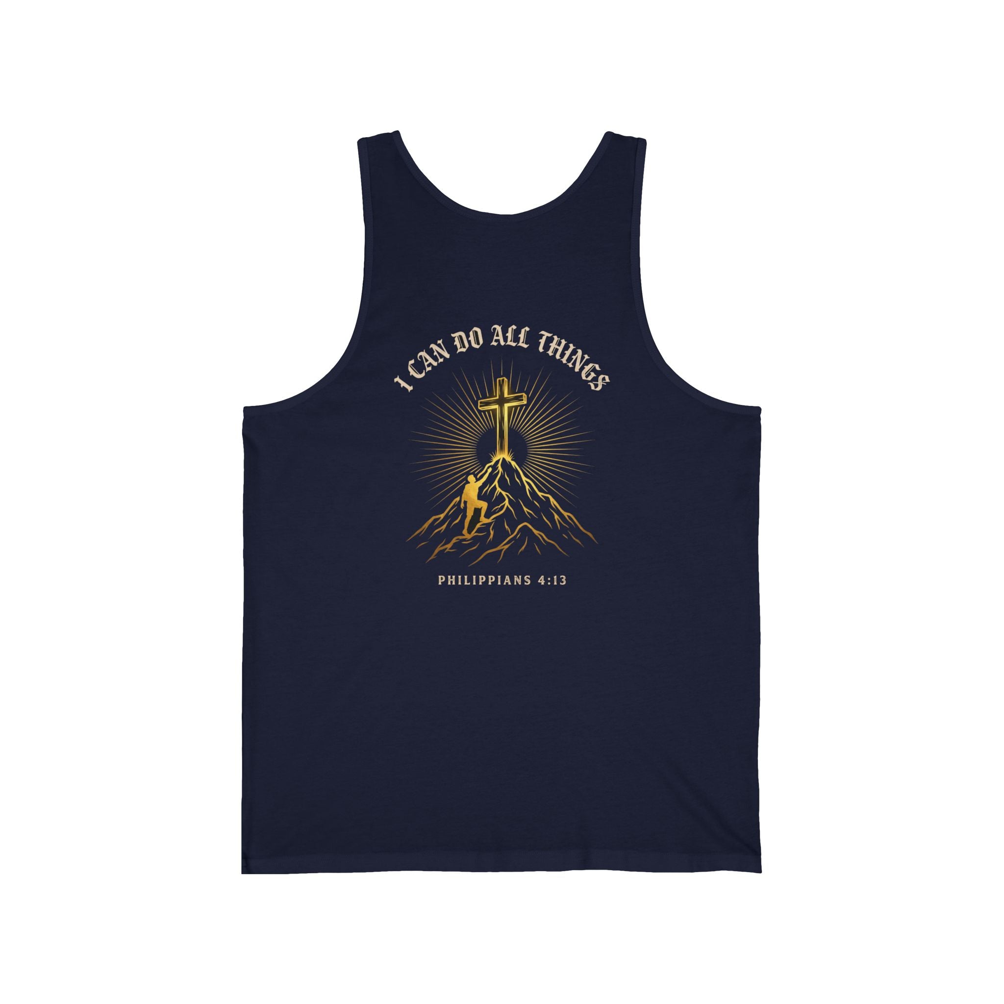 I Can Do All Things Through Christ Christian Tank Top | Faith Bible Verse