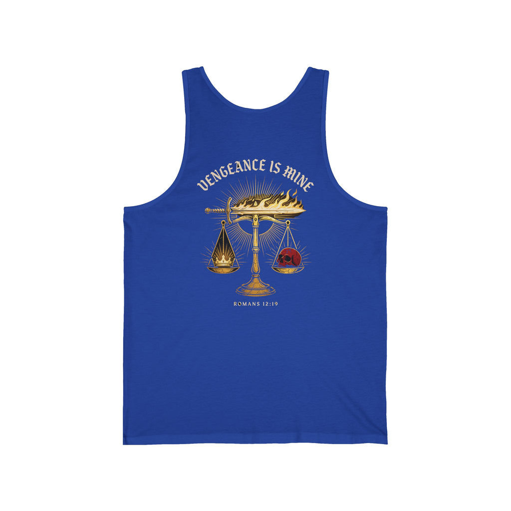 Vengeance Is Mine Christian Tank | Reformed Warrior Faith